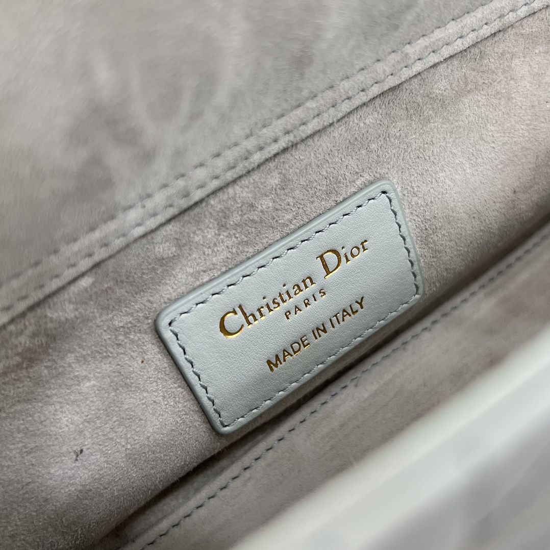 Dior Medium Lady D-Joy Bag Blue For Women 8,7in/22cm1:1High-quality replica