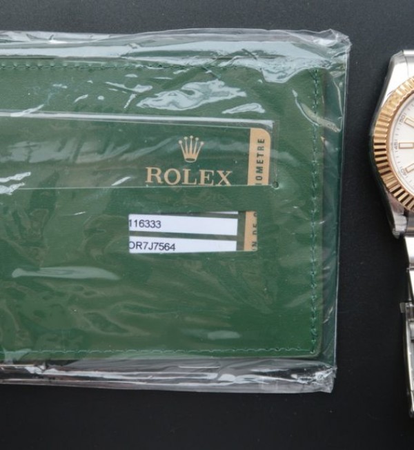 Replica Rolex DateJust II 41mm SS/YG White Dial Lumed Marker SS/YG Bracelet A3136 - Top club