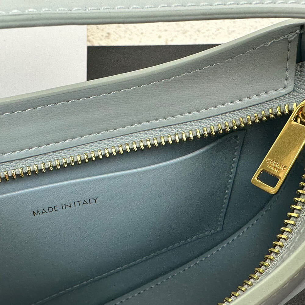 CELINE MEDIUM TILLY BAG in shiny calfskin1:1High-quality replica