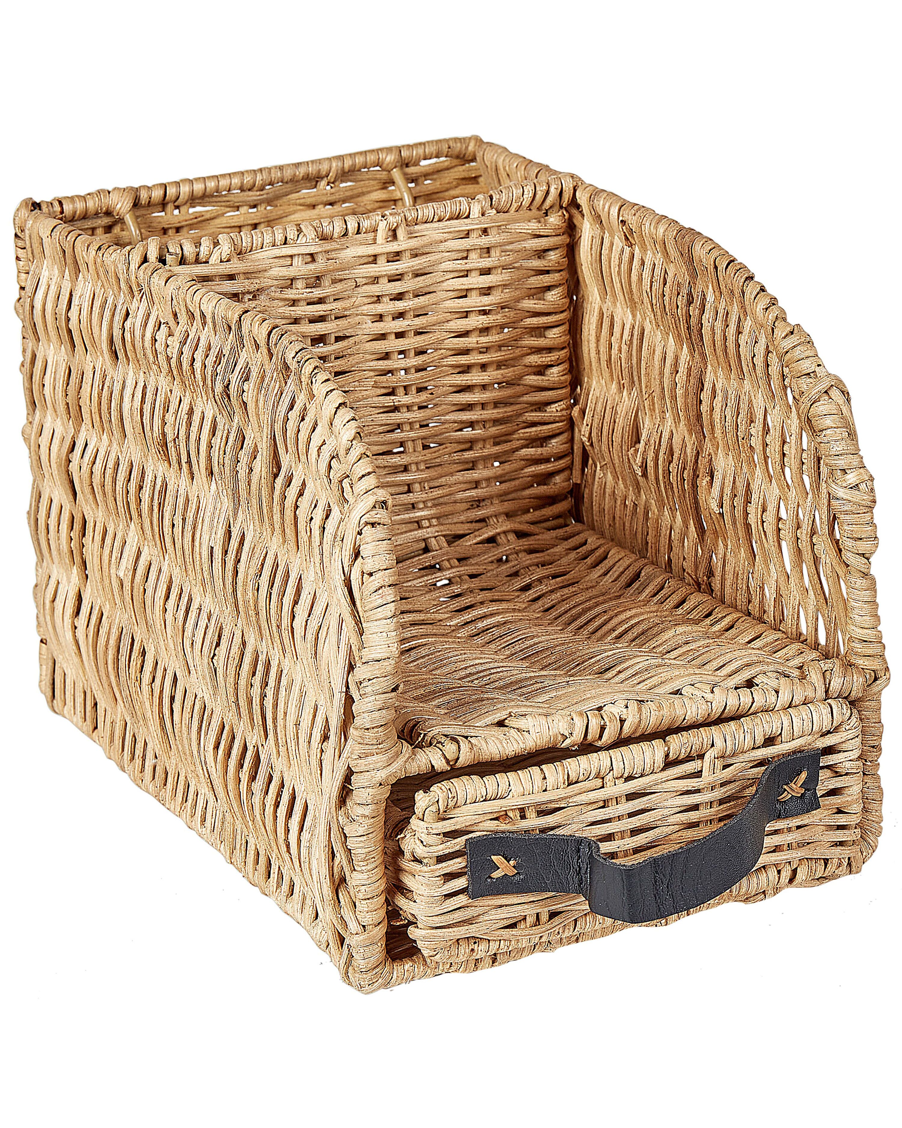 Paper Organizer MALPELO Rattan Natural