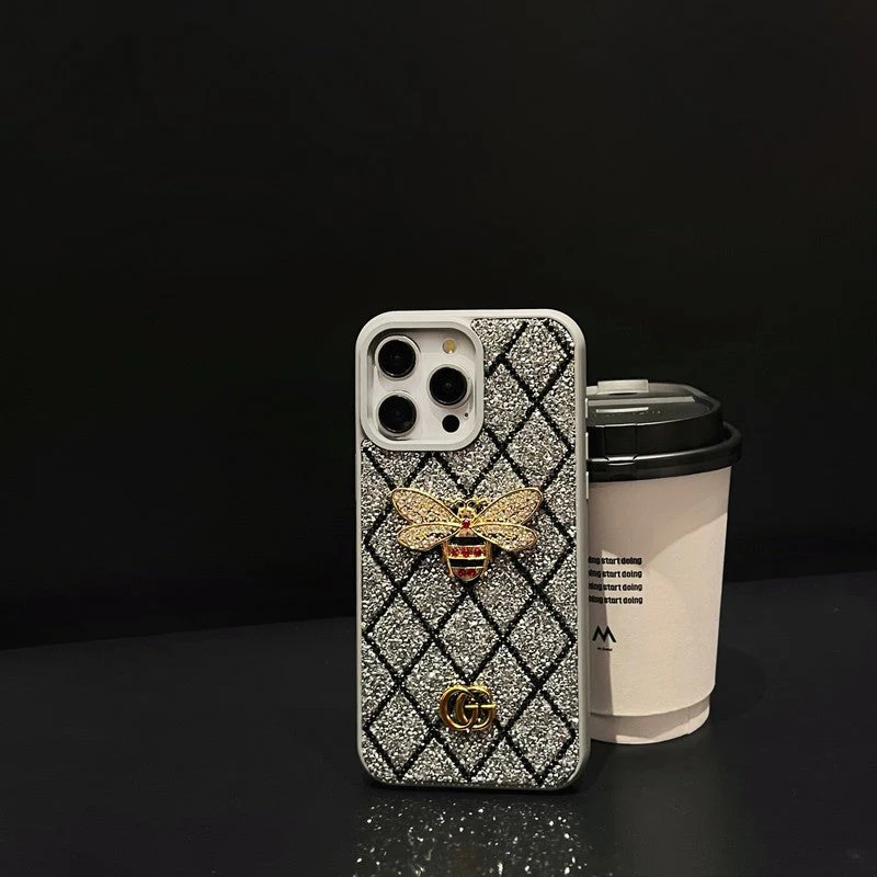 GG Bee Diamond iPhone Case - Wholesale & Influencer