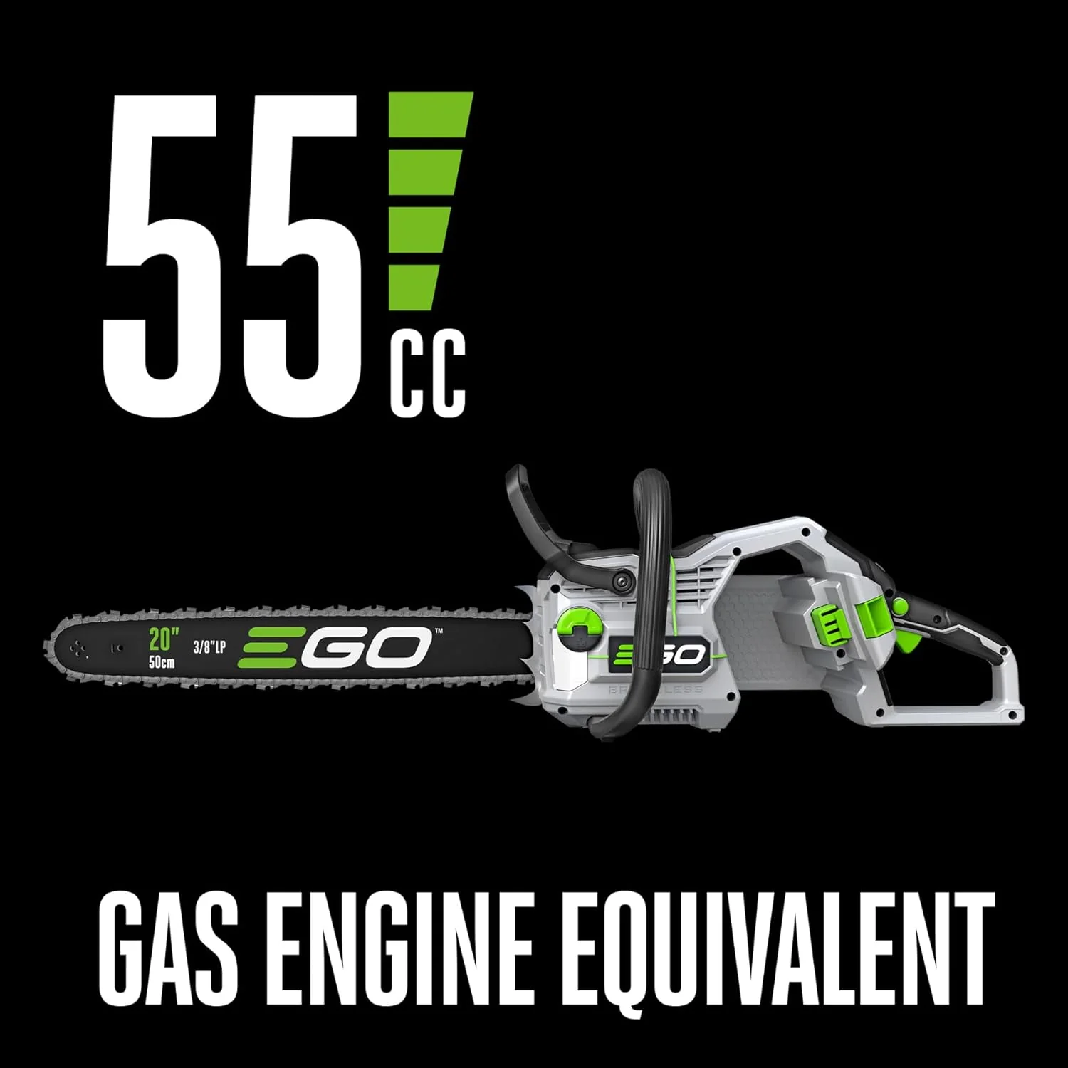EGO POWER+ 20in Cordless Chainsaw, Battery And Charger Not Included - CS2000 - Image 3 EGO POWER+ 20in Cordless Chainsaw, Battery And Charger Not Included - CS2000 - Image 3