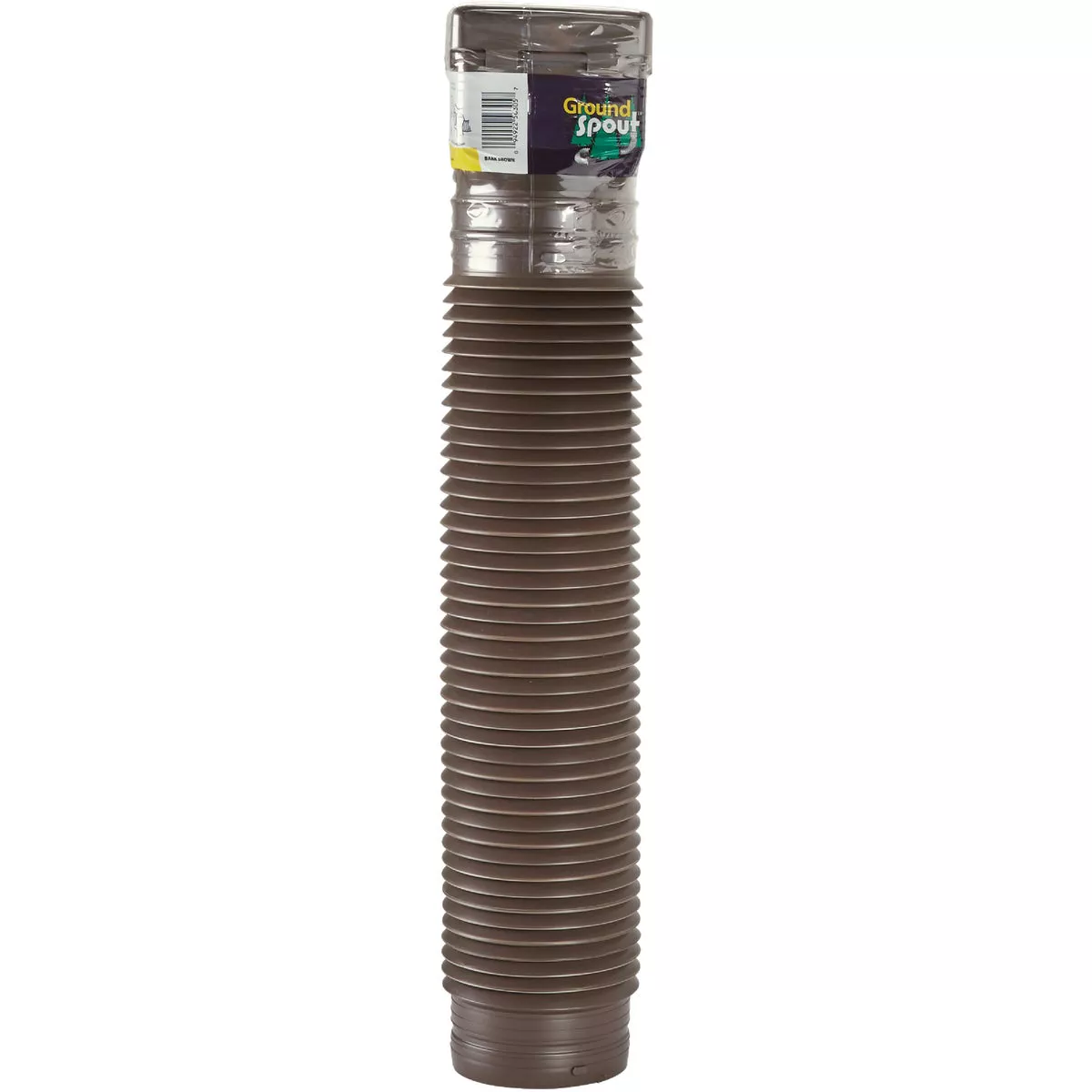 Spectra Metals Ground Spout 22 In. to 48 In. Brown K-Style Polypropylene Downspout Extender