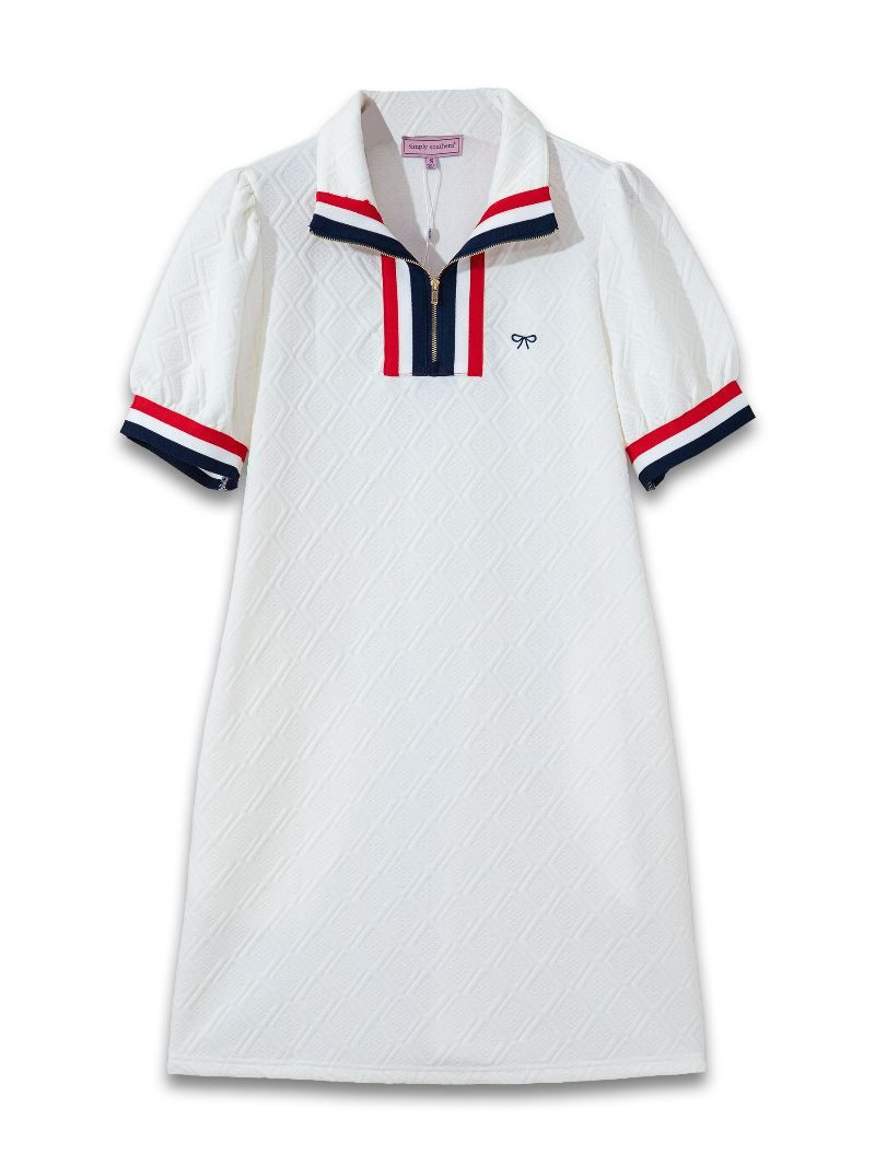 0126-DRS-AMRCA-ZIP-WHITE - Simply Southern Outlet