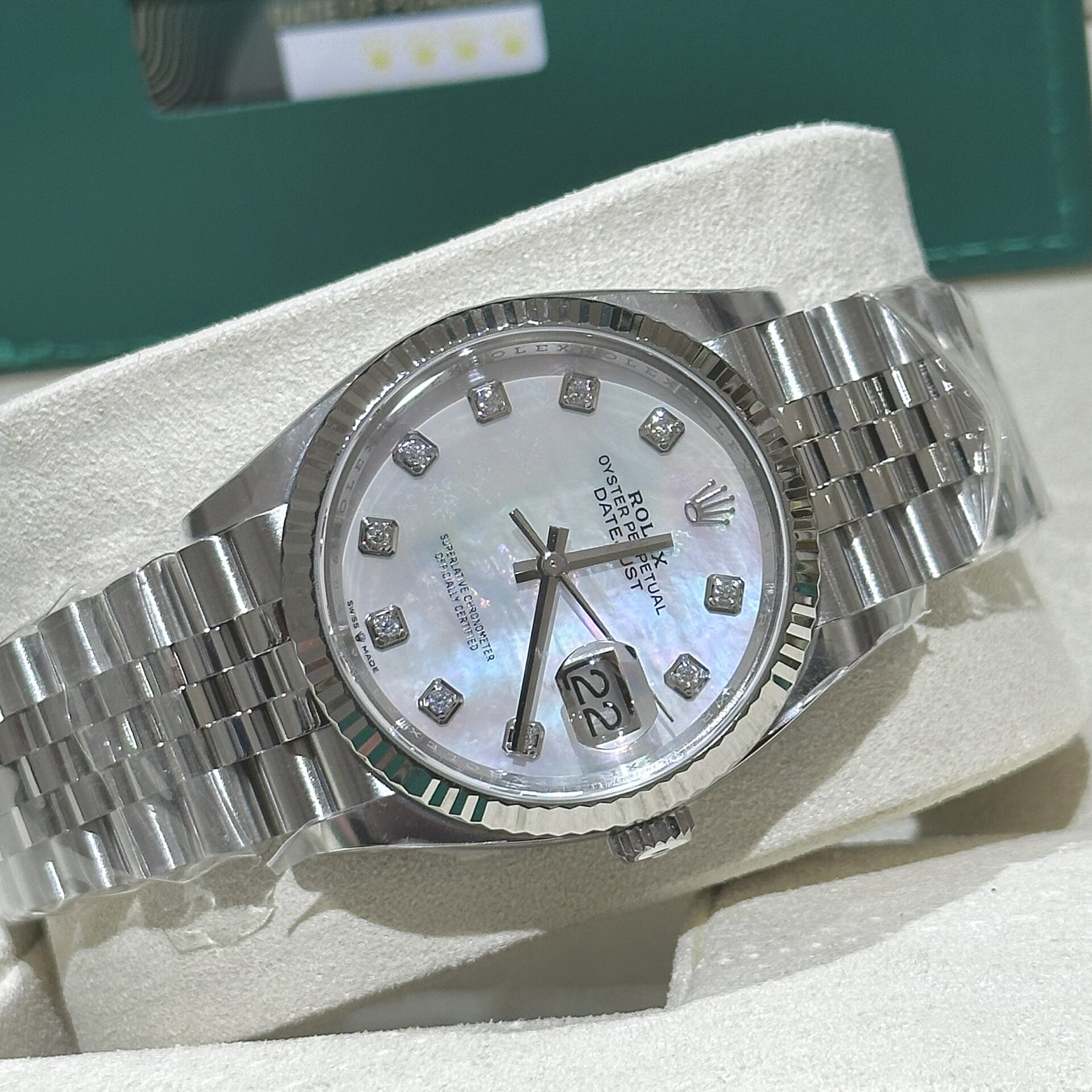 Rolex Replica 1:1 Watch DateJust 126334 Mother Of Pearl Clean Factory 41mm - Top club