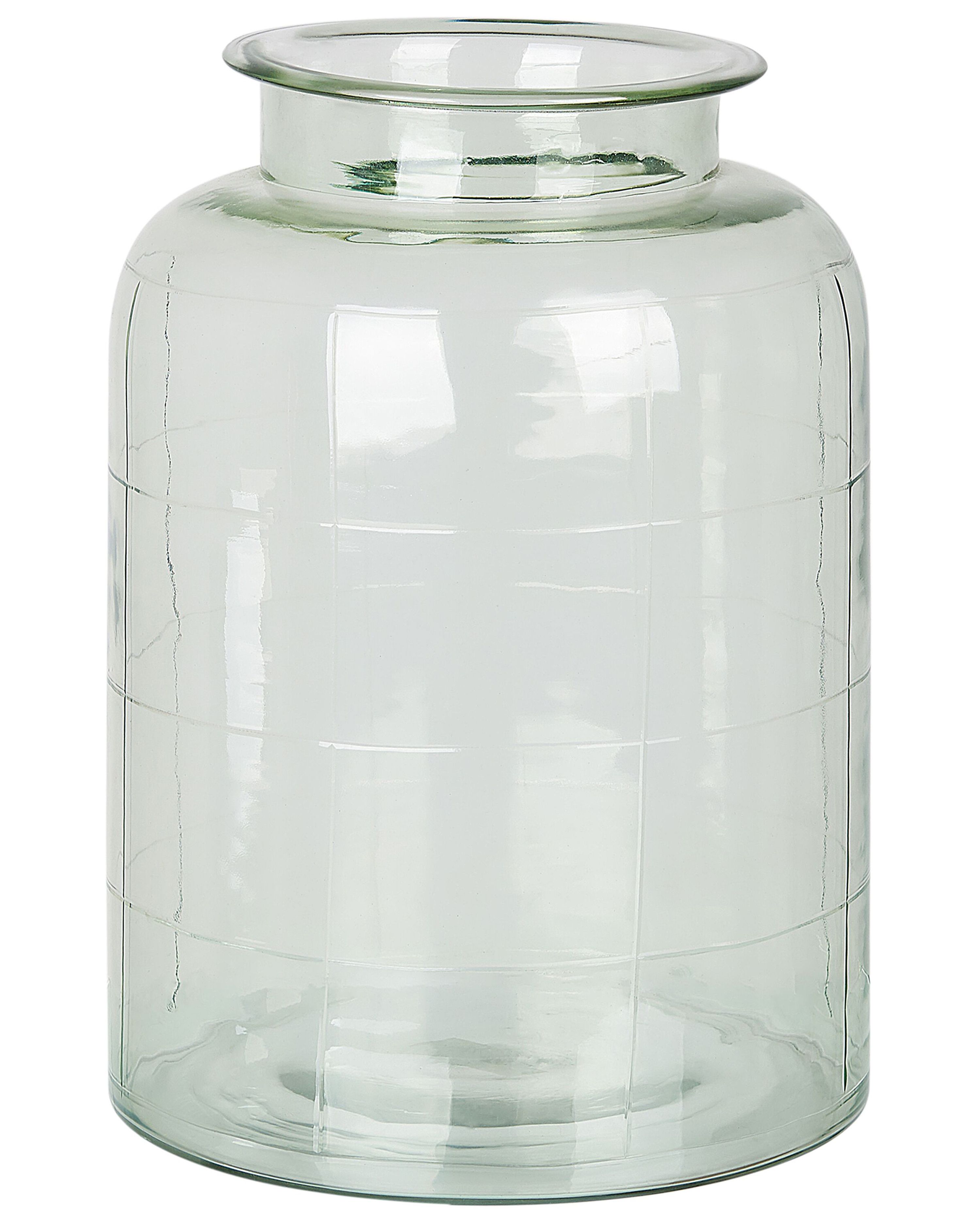 Flower Vase VINDALOO Glass 35 cm Light Green