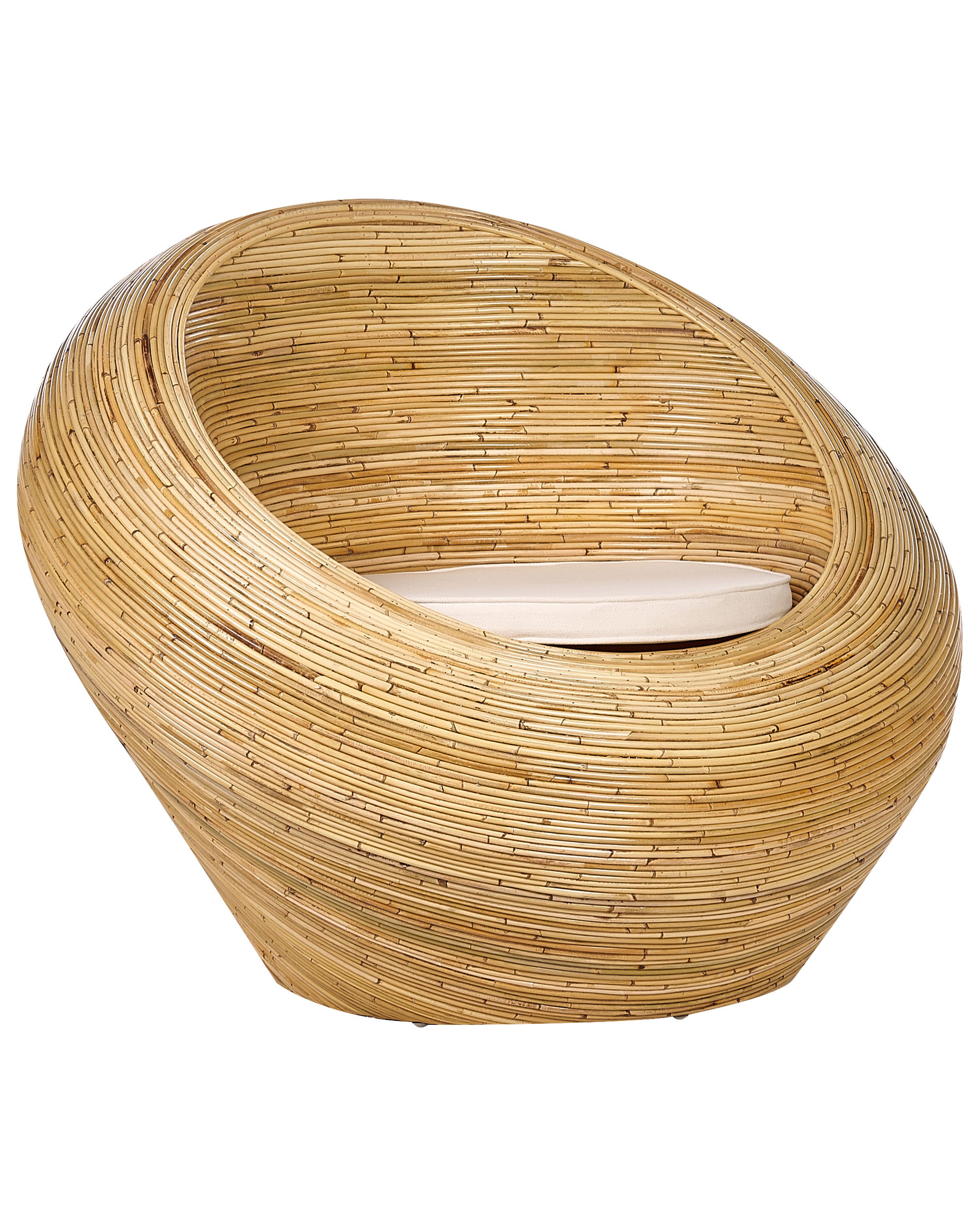 Garden Armchair MAIORI Rattan Natural
