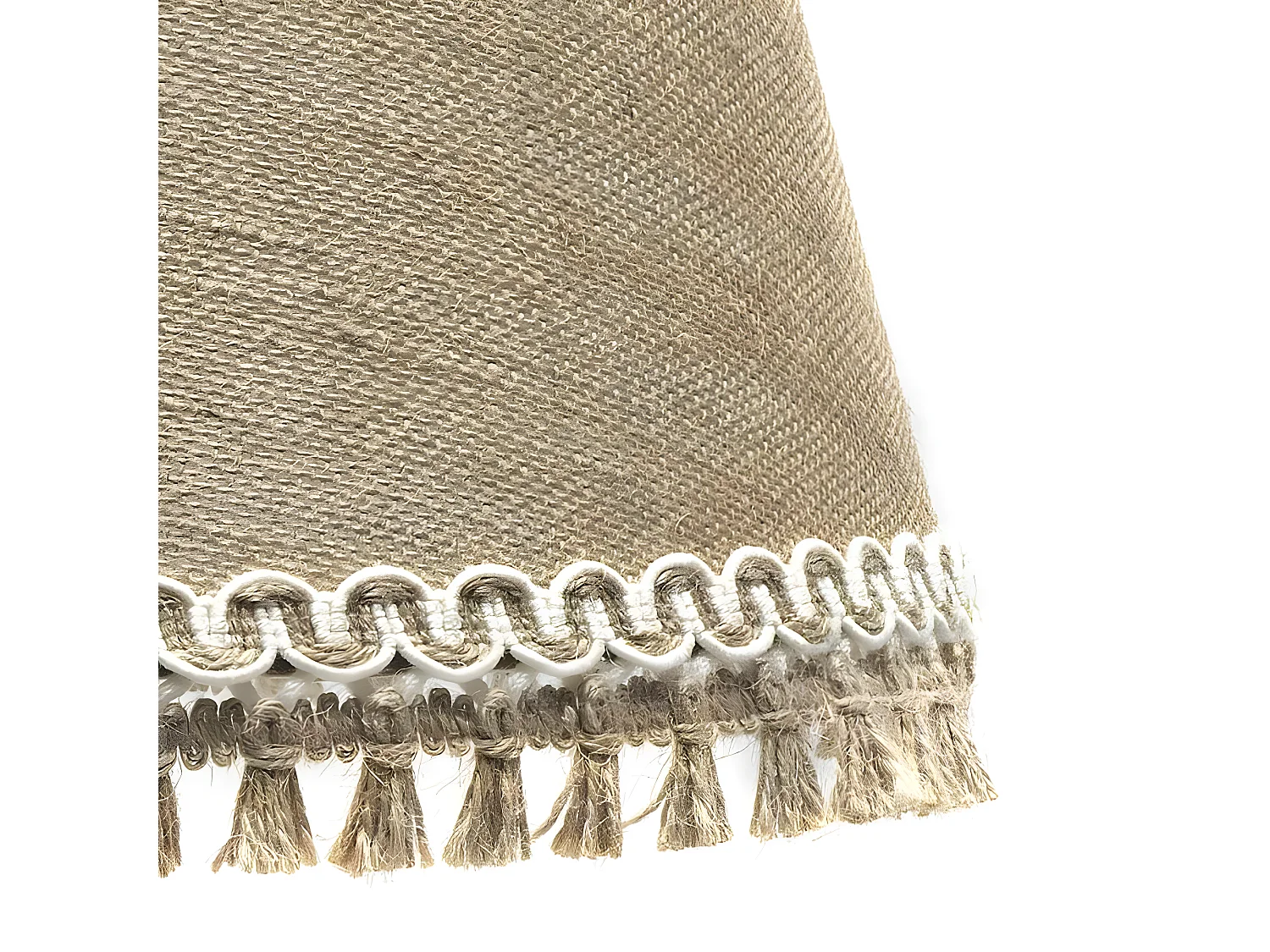 Modèle de bureau Ada FINITION EN Cuir/sable FABRILAMP