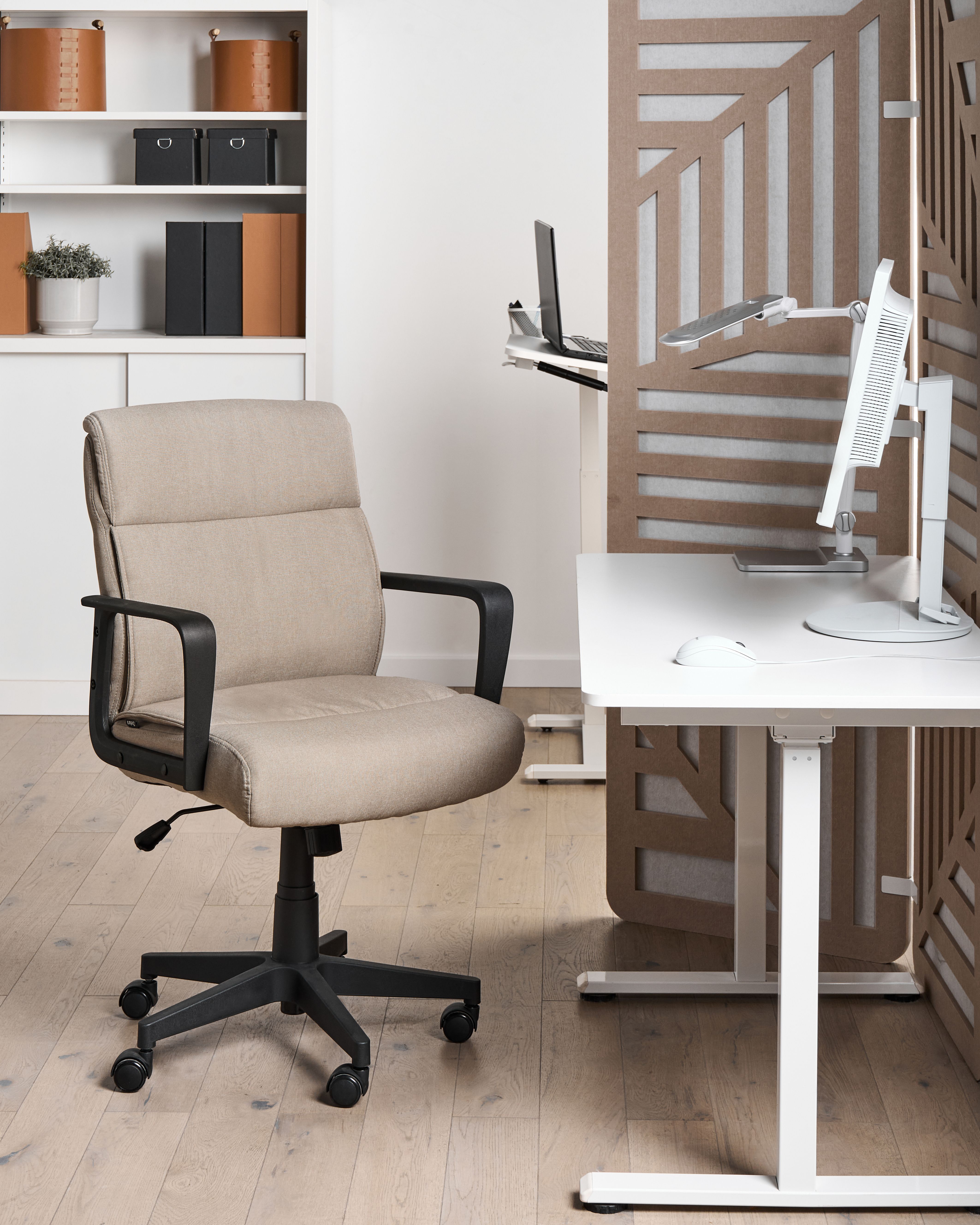 Office Chair BYRON Fabric Beige