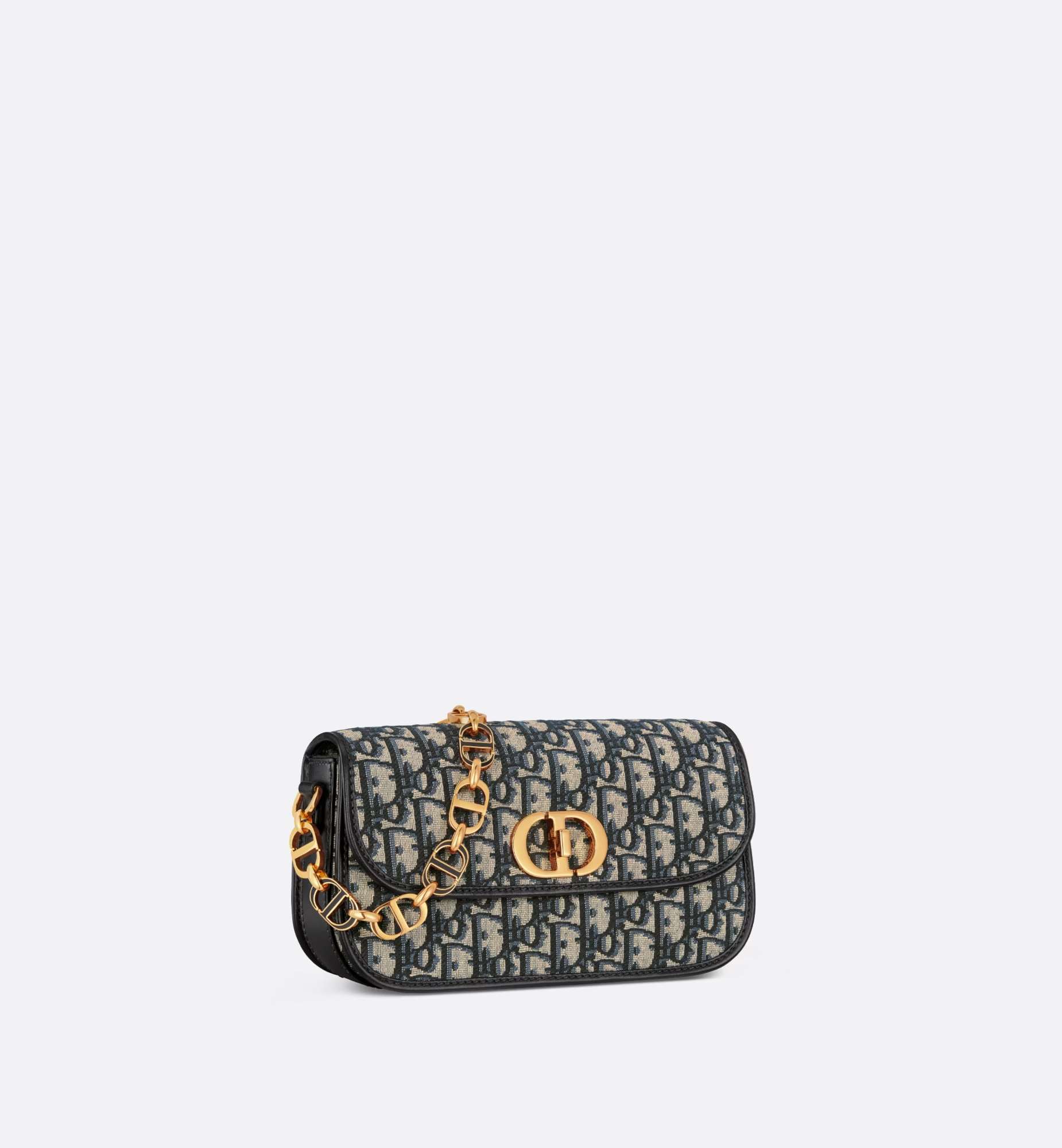 Christian Dior Small 30 Montaigne Avenue Blue Bag For Women M9261UTZR_M928- 7 Inches/ 18 Cm1:1High-quality replica