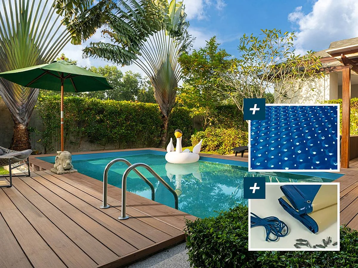 Piscine bois rectangle 