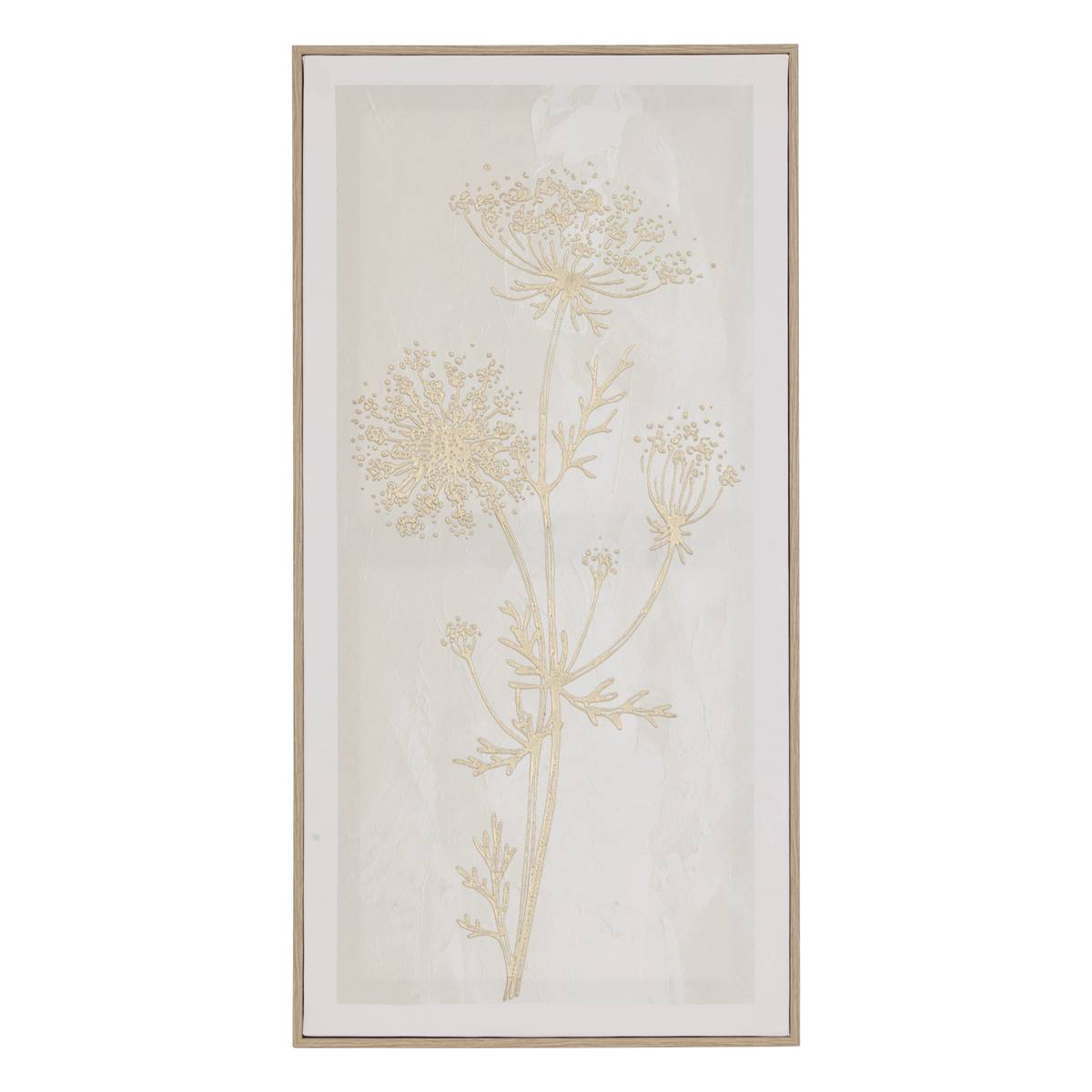 3D Canvas "Beryl" White, 30x60 cm