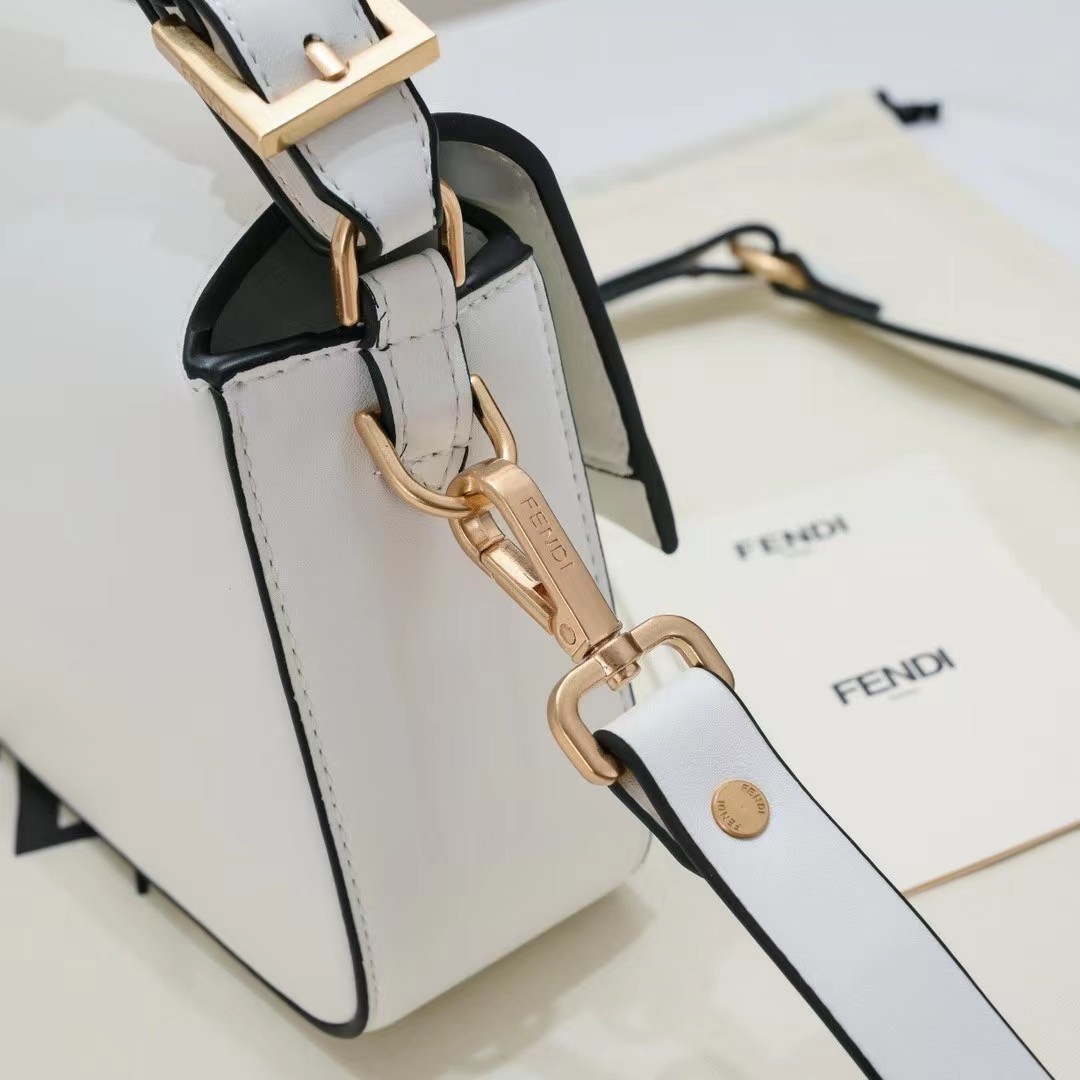 Fendi Ice white Selleria bag  Baguette - Replicaclubs