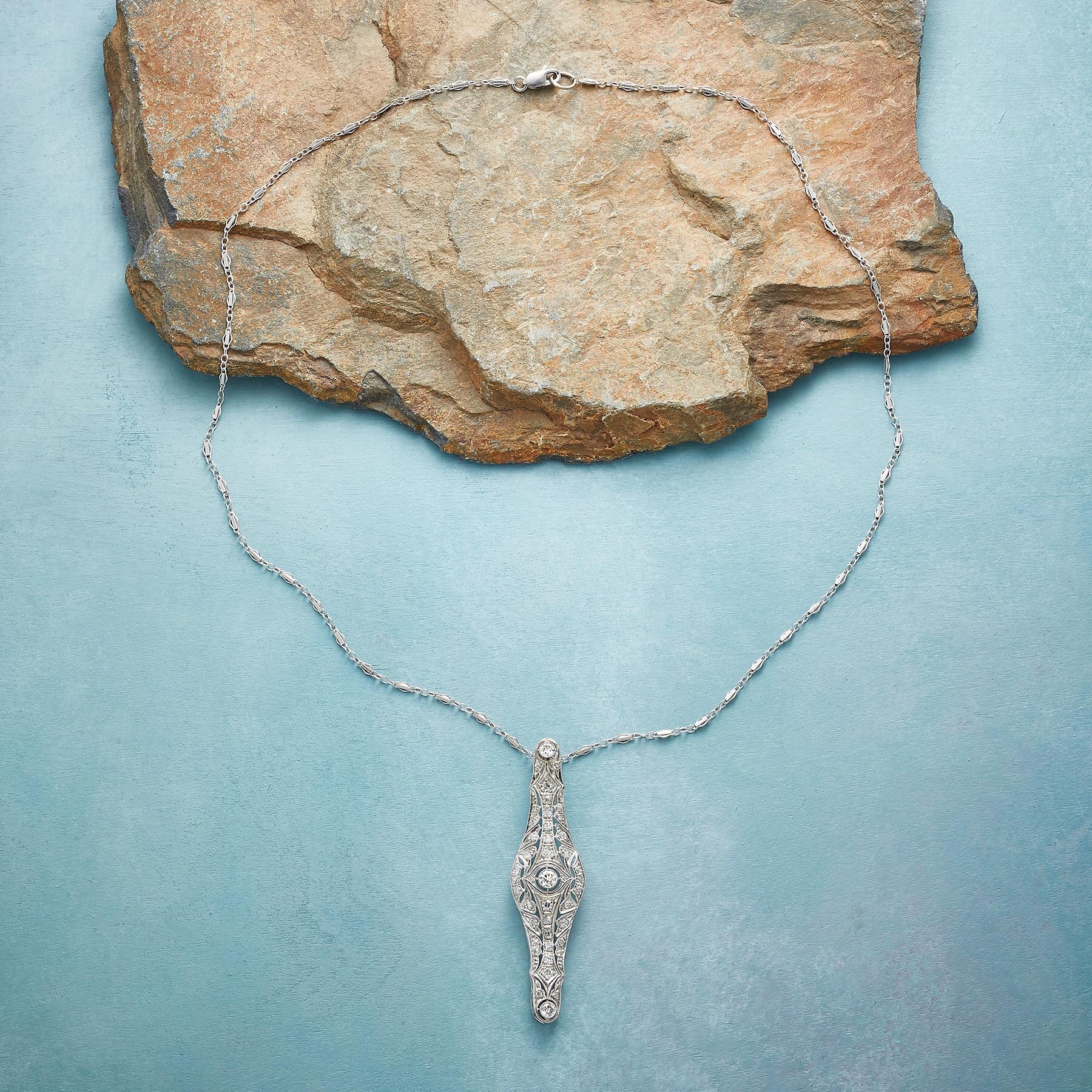 Maiden Vintage Pin Necklace - Sundance Clothing