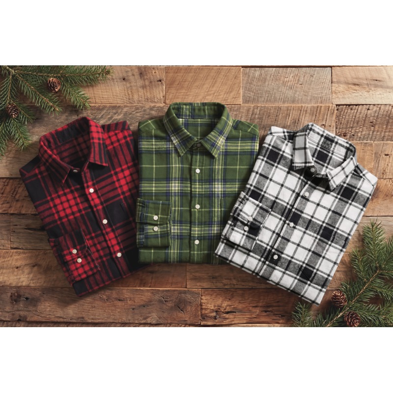 3-Pack Men's Flannel Shirts - MIDNIGHT VELVET CATALOG