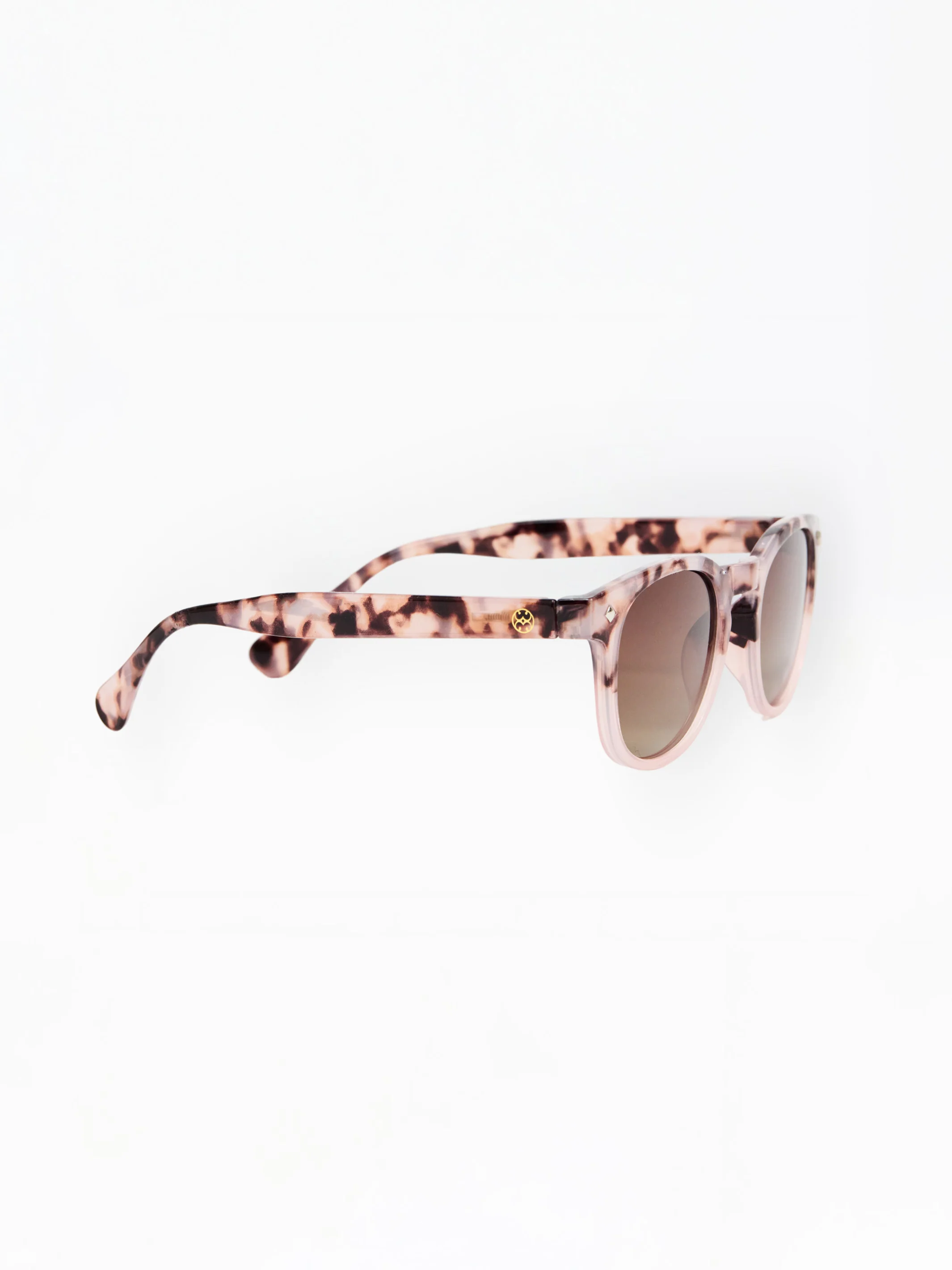 Camryn Polarized Sunglasses | Blush Tortoise