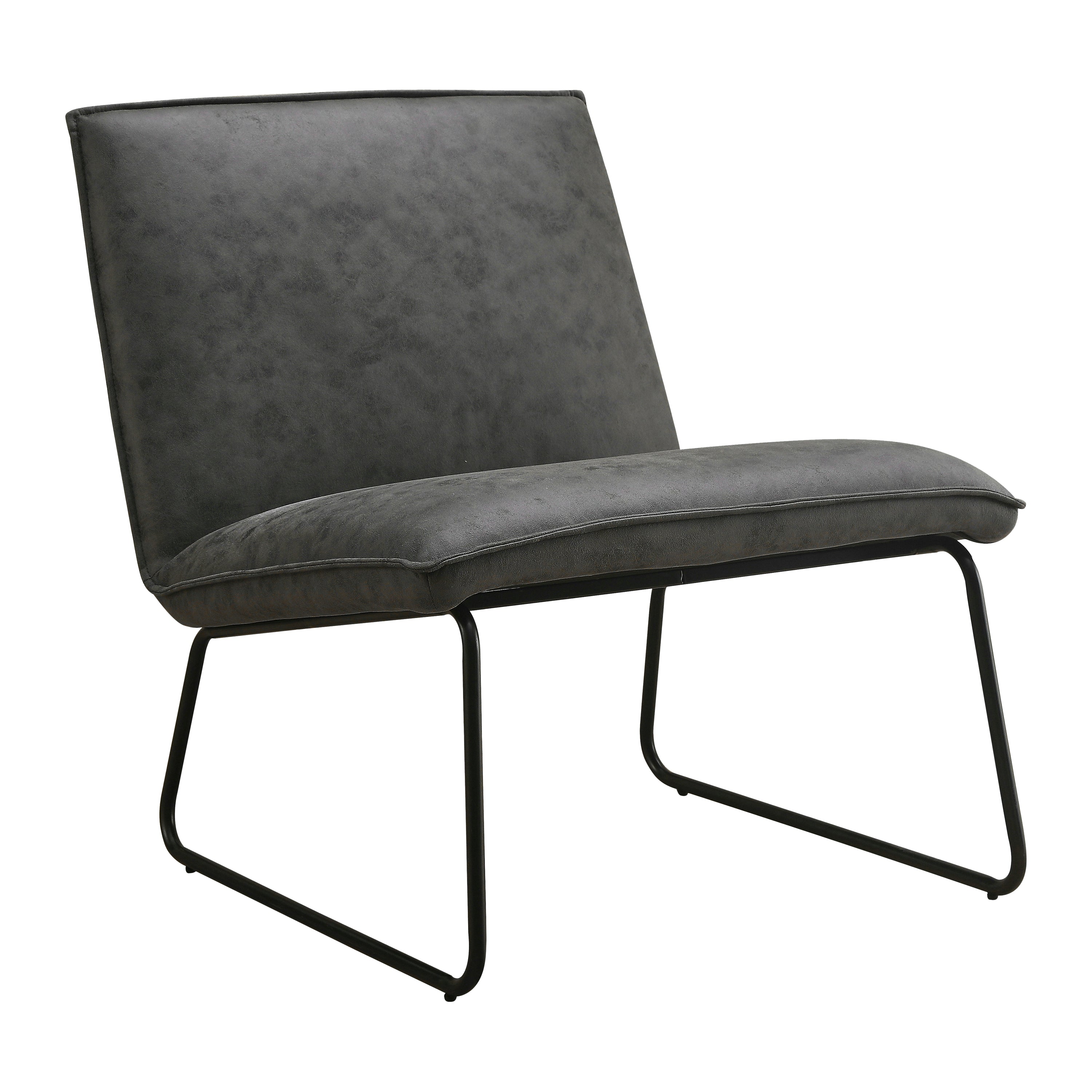 Blokker Scotch Fauteuil - Microleder - Antraciet
