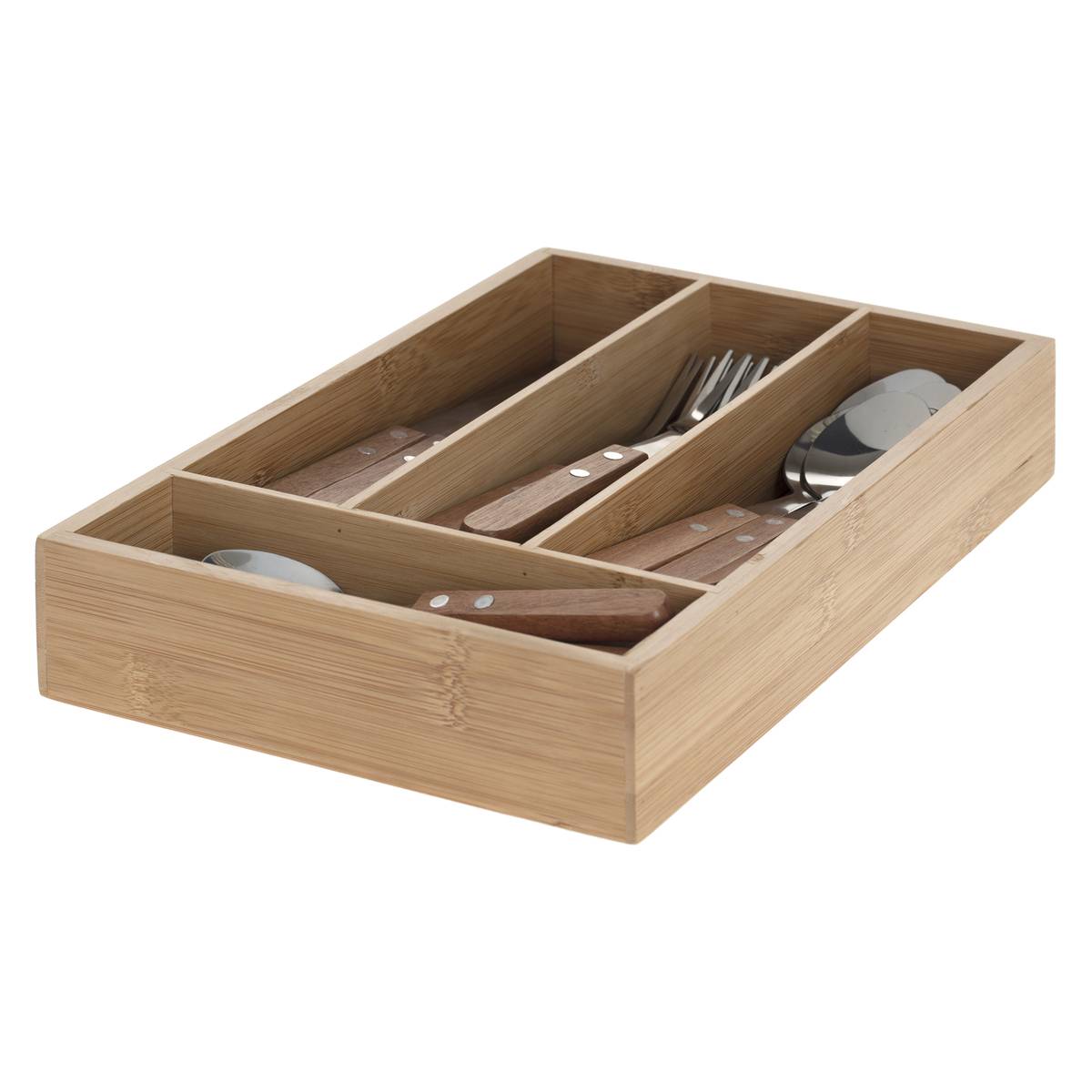 24-piece cutlery set "Bamboo" Silver