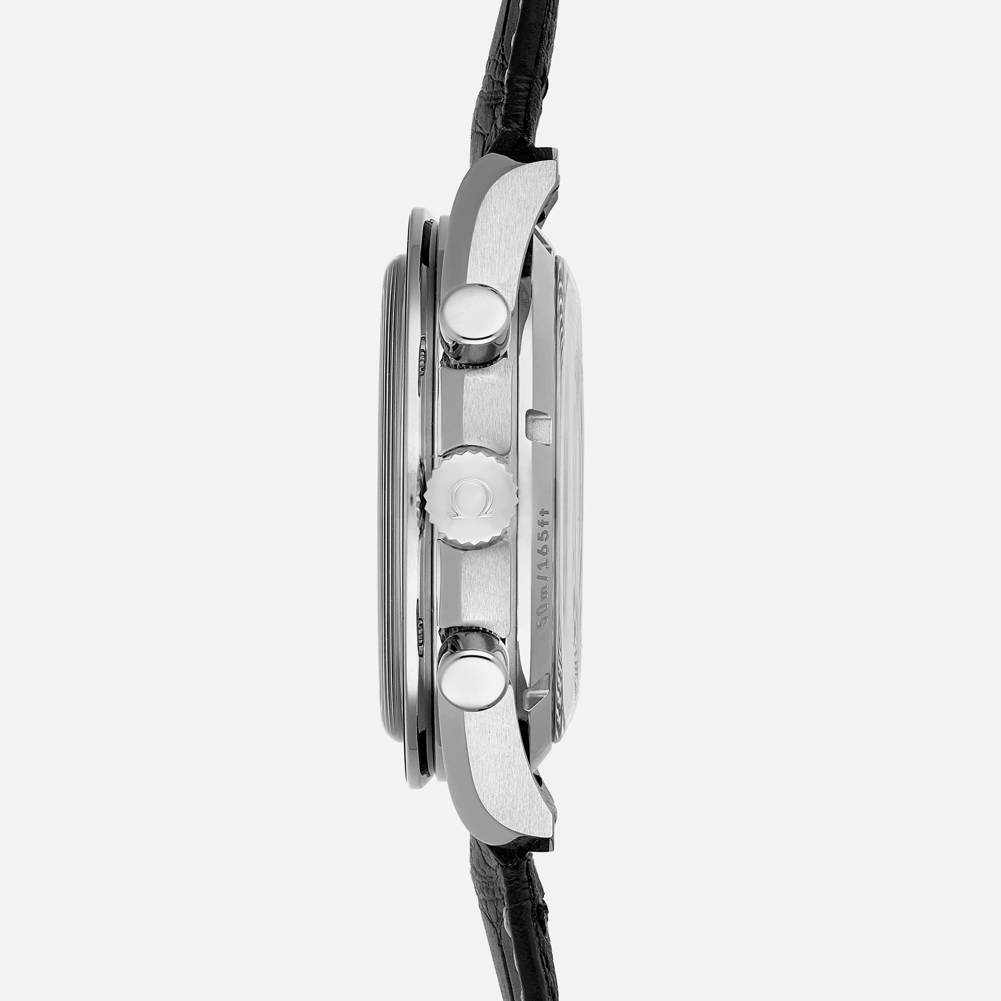 Speedmaster Racing Co-Axial Master Chronometer Chronograph 44.25mm White Dial On Strap(1:1 replica) - Top club