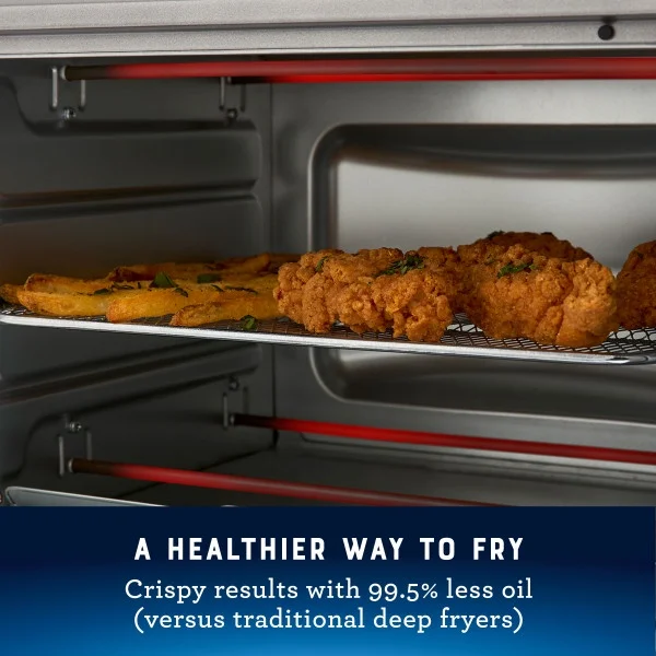 Oster 10 Function Air Fryer Oven, Toaster Oven, Countertop Oven - Image 6