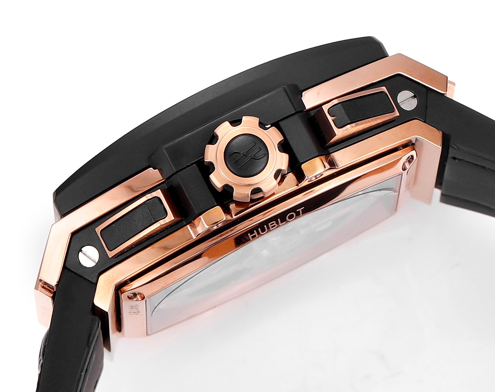 Hublot SPIRIT OF BIG BANG Chronograph, 45 mm Textured rubber strap(1:1 replica) - Top club