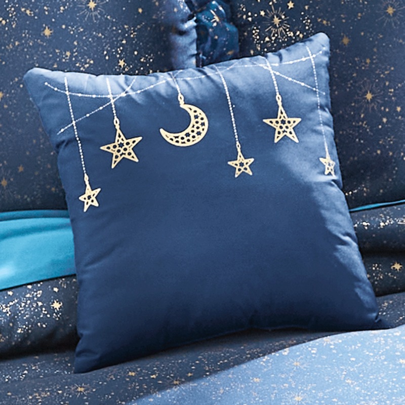 Celestial Accent Pillow - MIDNIGHT VELVET CATALOG