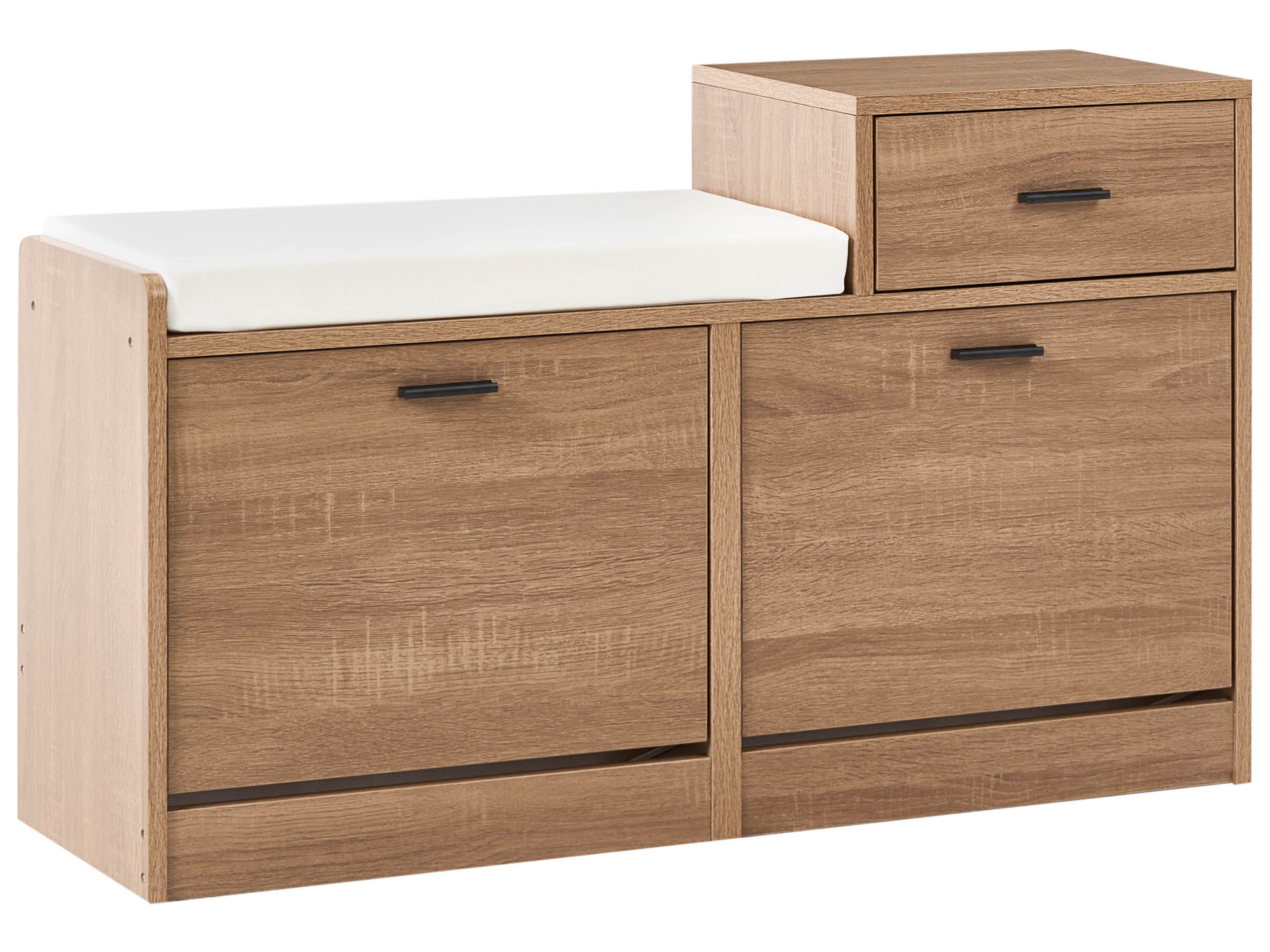 Shoe Storage Cabinet DUBBO Light Brown