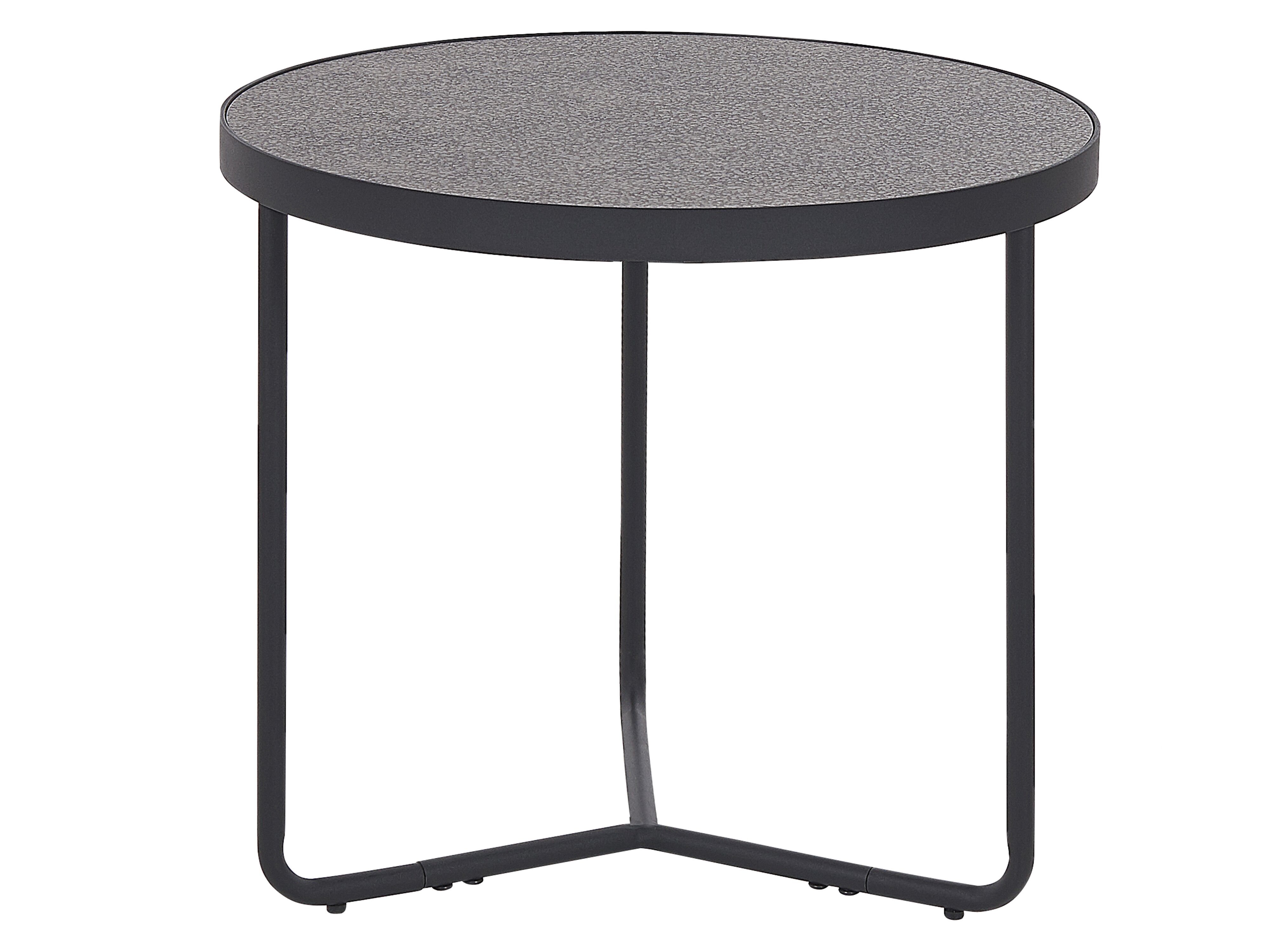 Side Table MELODY Grey Concrete Effect