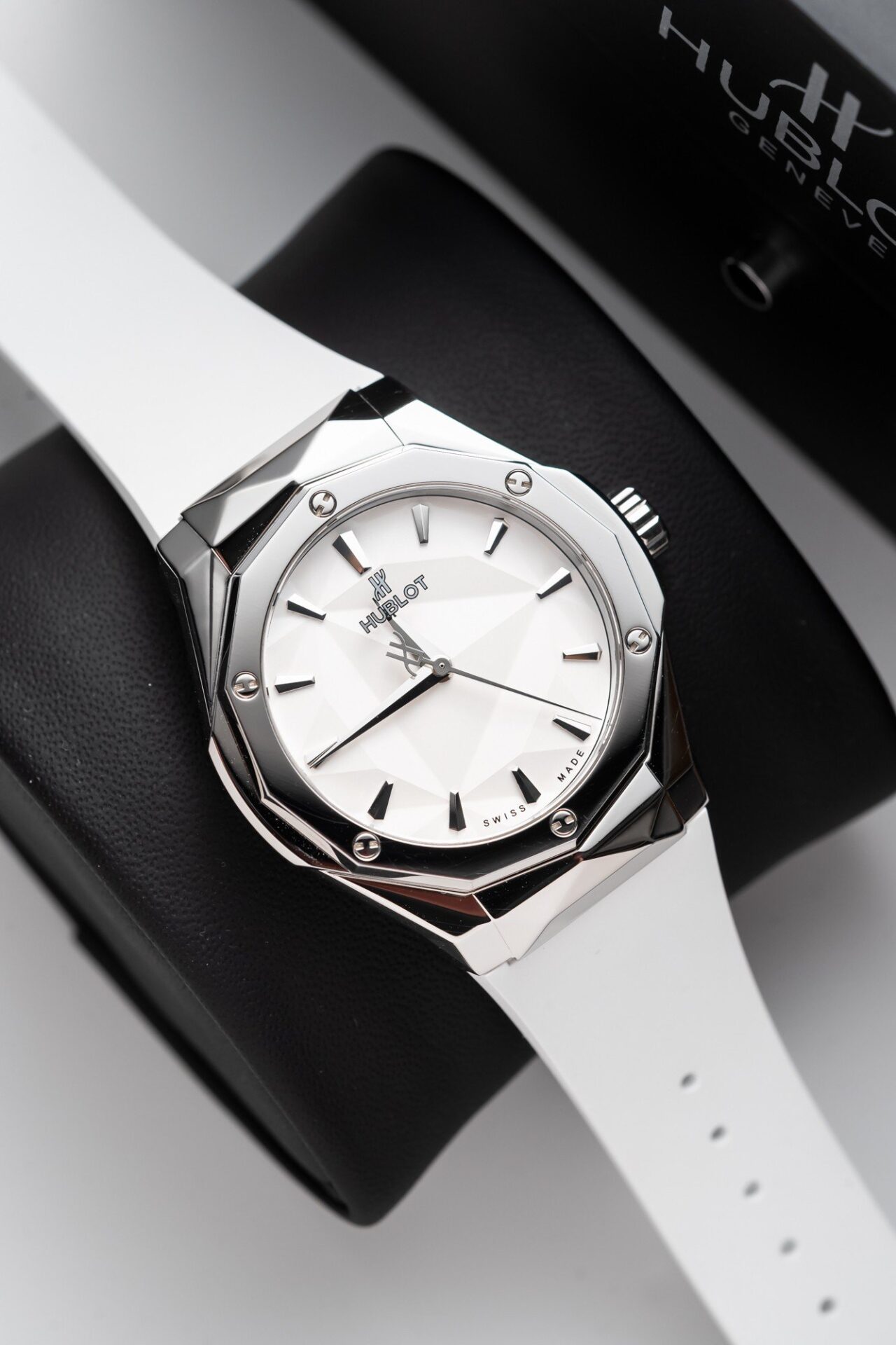 Hublot Orlinski Titanium Replica Watch White APS Factory 40mm - Elite Watch Atelier