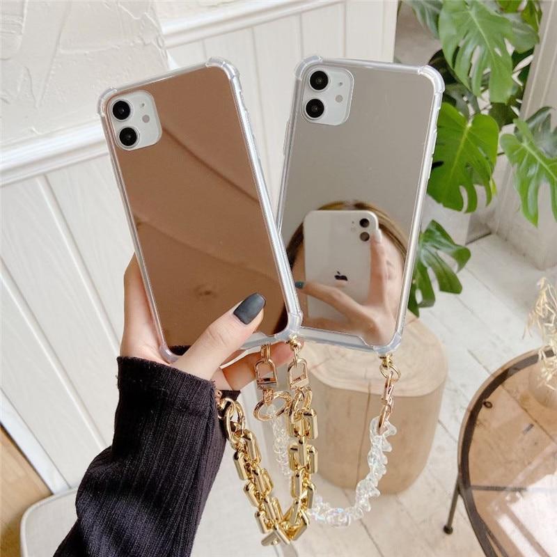 Fashionista Mirror Chain iPhone Case - Wholesale & Influencer