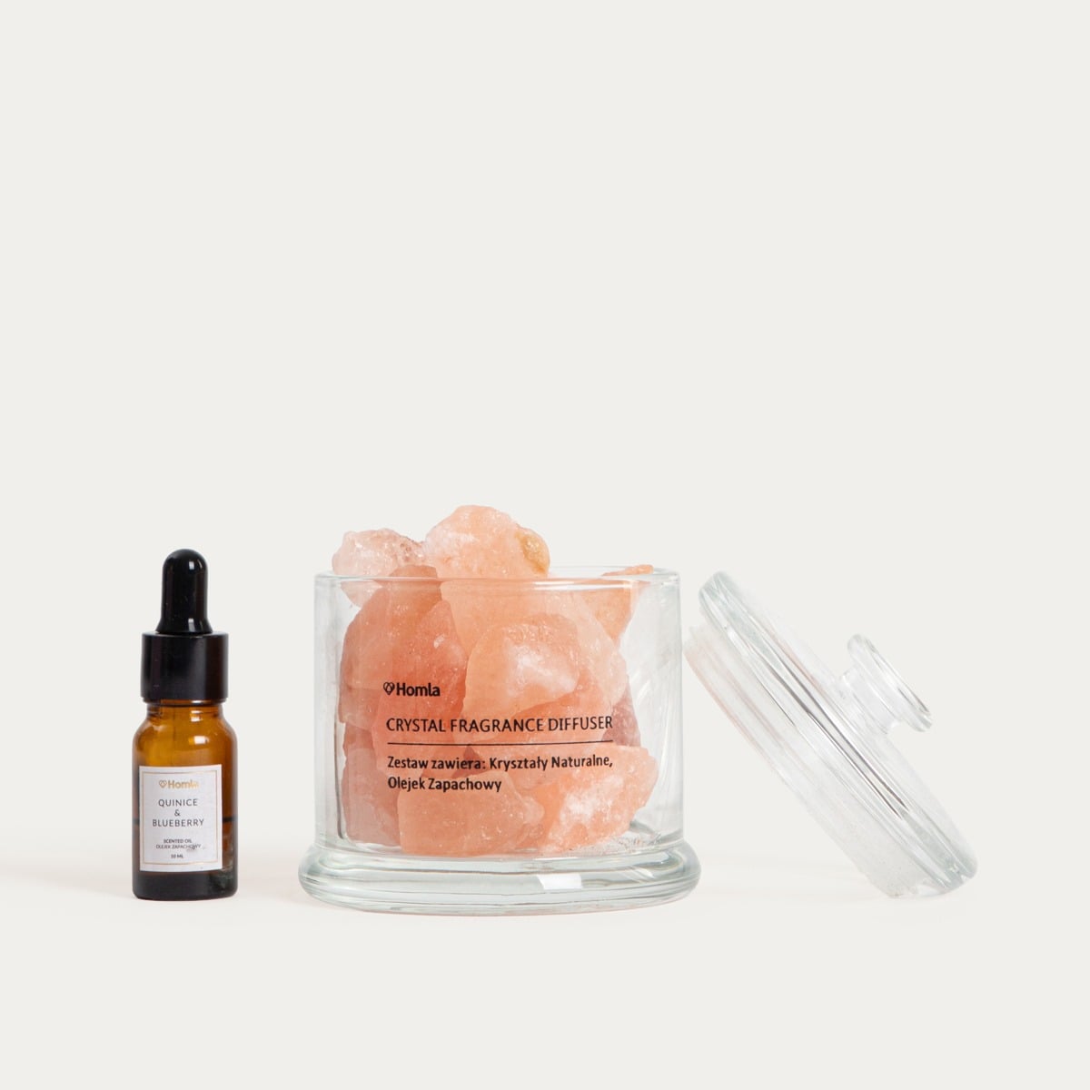 Zestaw zapachowy SERENITY Rose & Linen Cotton 300 g + 10 ml