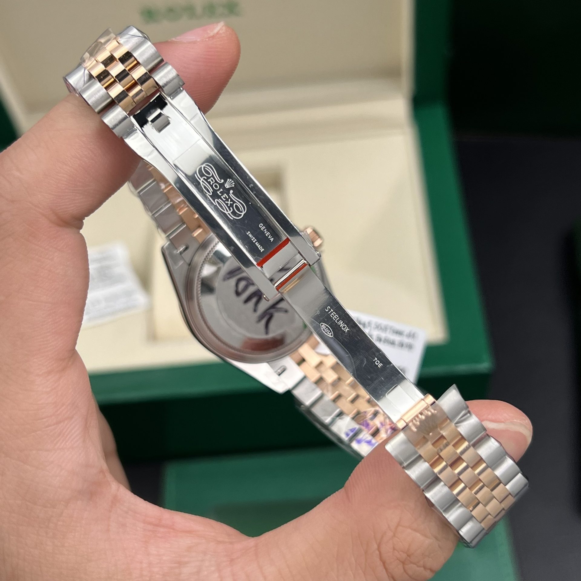 Rolex Best Replica Watch DateJust Gold Wrapped Mother Of Pearl Dial GM Factory 31mm - Elite Watch Atelier