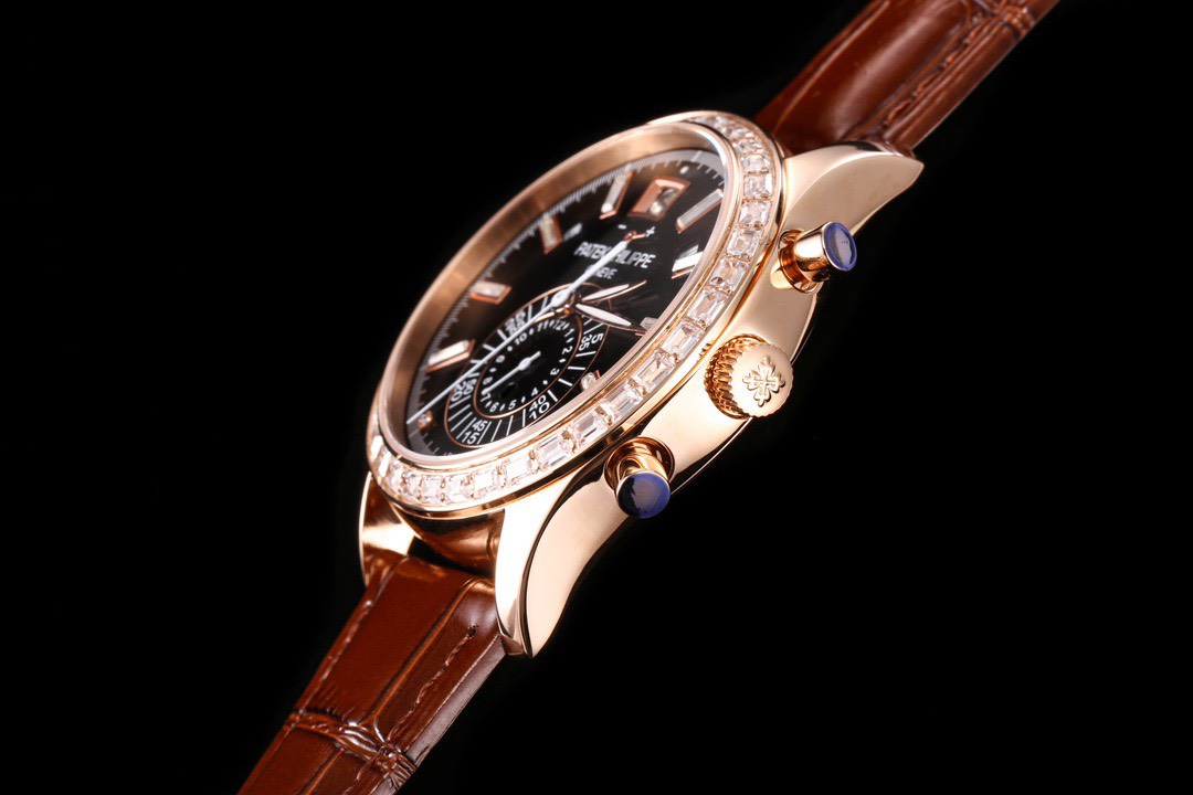 Patek Philippe Replica 1:1 Watch Complications 5961R Brown Leather Strap 40.5mm - Top club