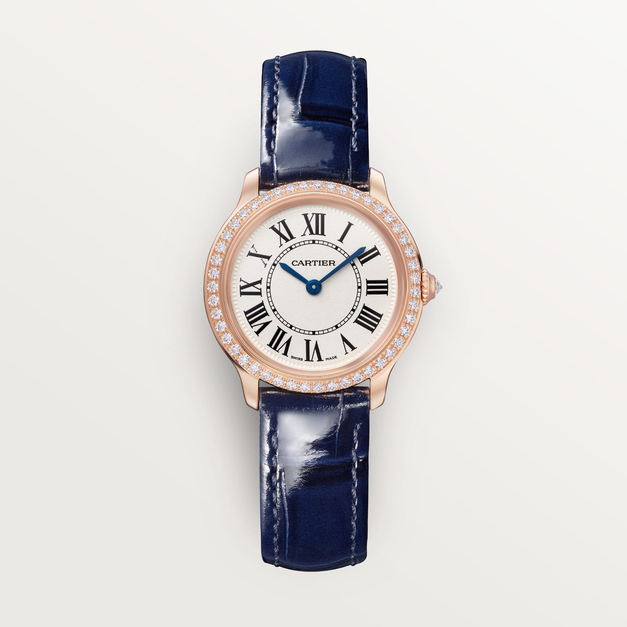 Ronde Louis fake cartier watch 29 mm quartz movement(1:1 replica) - Elite Watch Atelier