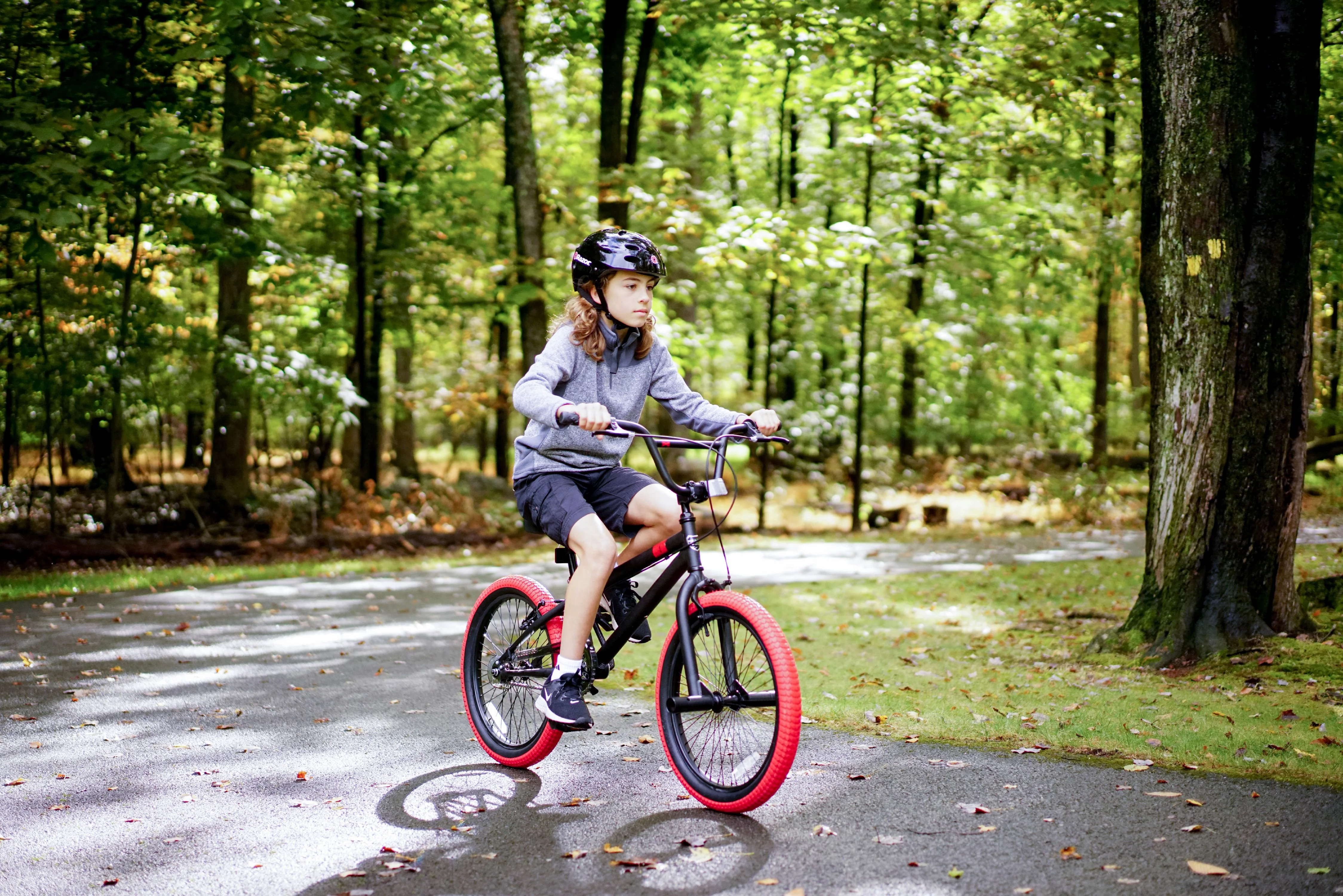 20" Dread Boy's BMX Bike, Black/Red - Image 9