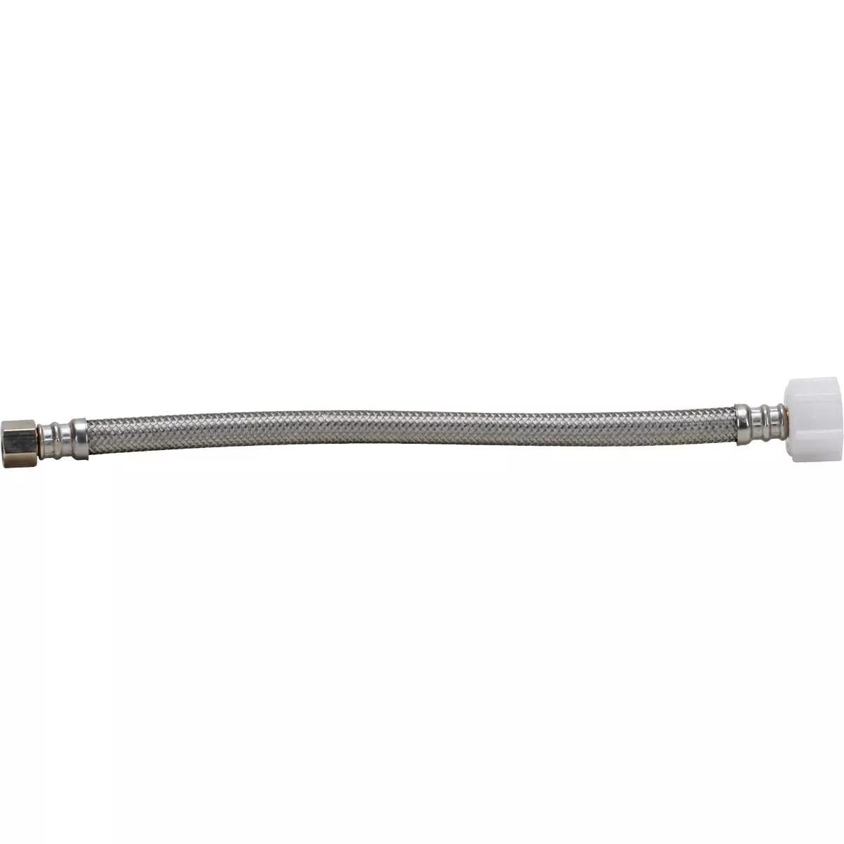 Fluidmaster 3/8 In. Comp x 7/8 In. Ballcock x 9 In. L Braided Stainless Steel Toilet Connector