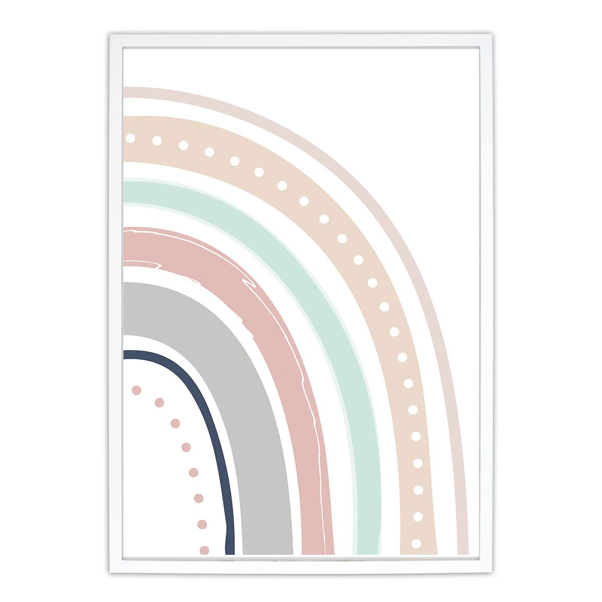 Bowzoom Poster Pastell Regenbogen