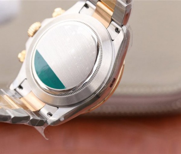 Replica Rolex Daytona 116523 Thick YG Wrapped YG Dial SS/YG Bracelet A7750 - Elite Watch Atelier