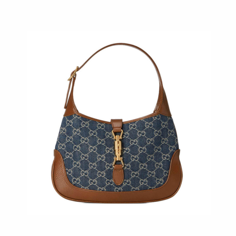 Replica Gucci Denim Jackie 1961 Small Shoulder Bag 6367061:1High-quality replica