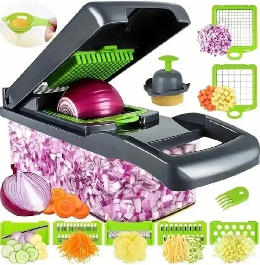 ChopMaster | 14/16-in-1 Multifunctionele Groentesnijder