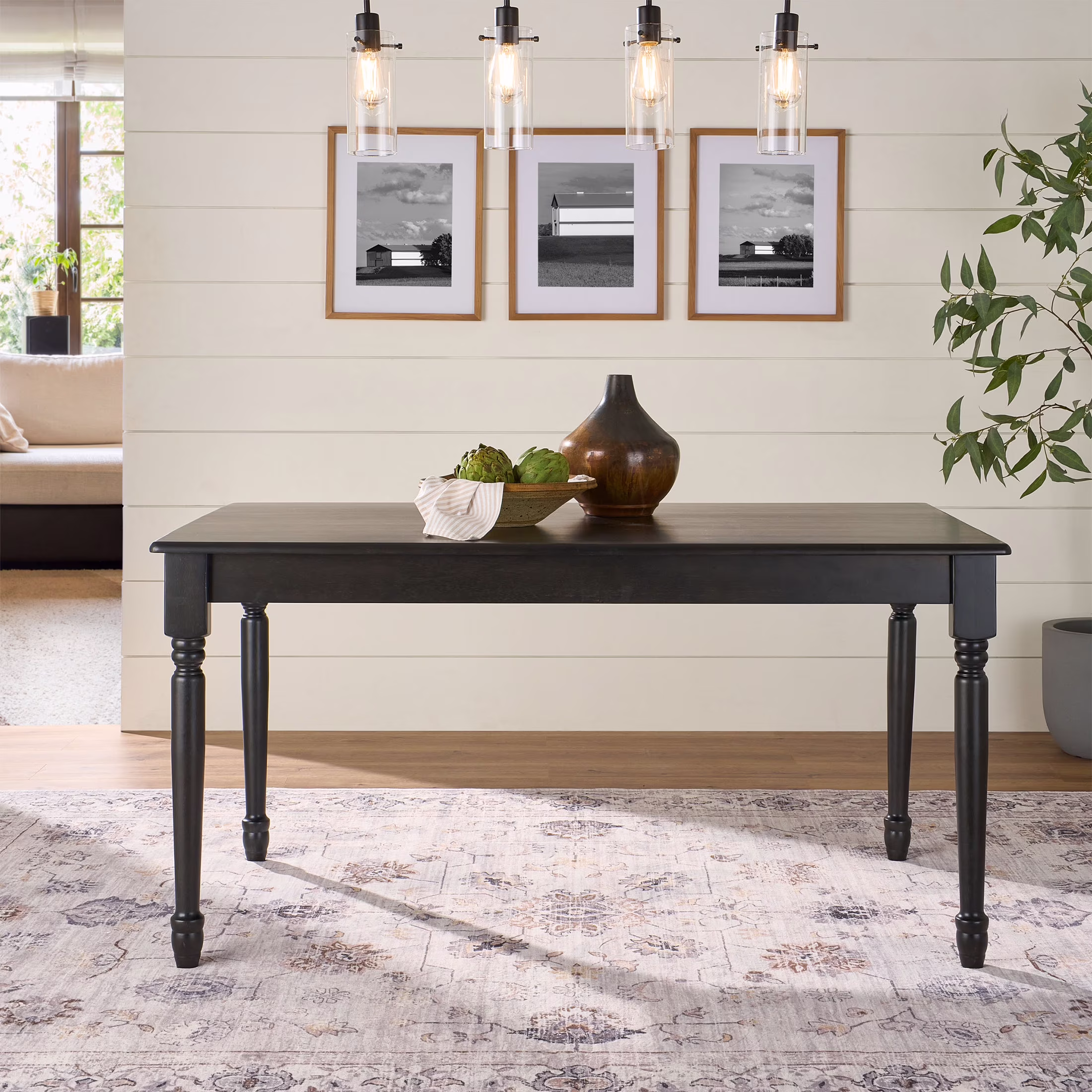 Better Homes and Gardens Autumn Lane Farmhouse Dining Table, Multiple Finishes - Image 5