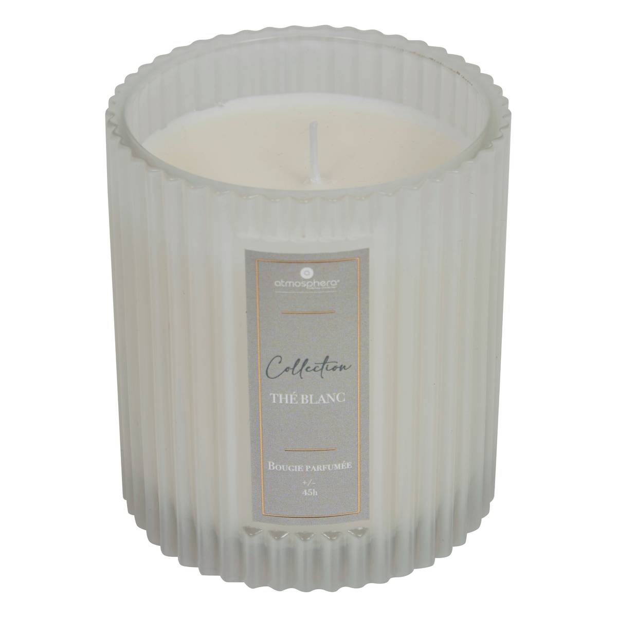 Scented Candle "Albie" White tea, White, 290g