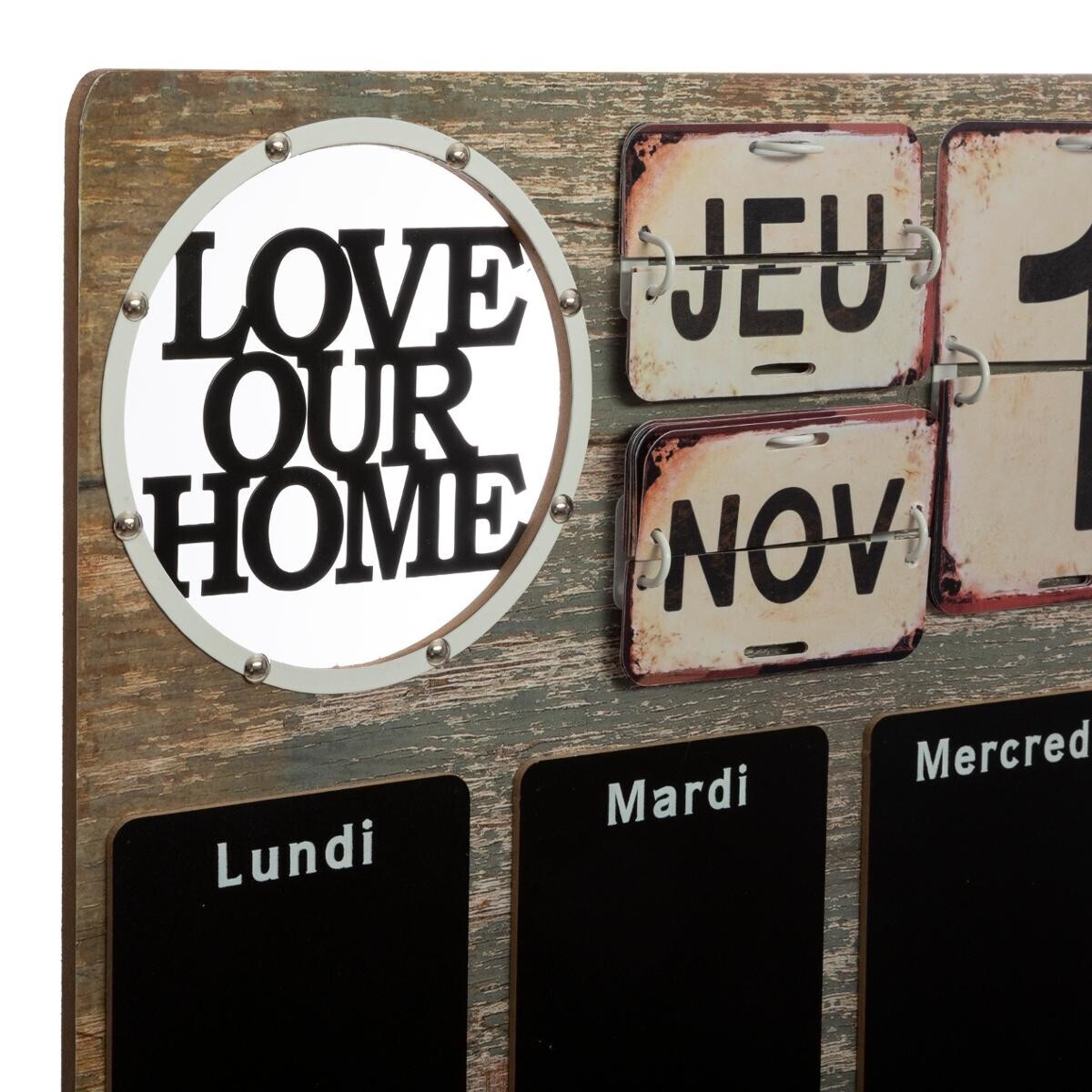 Memo slate weekly "Filip" 57x57 cm