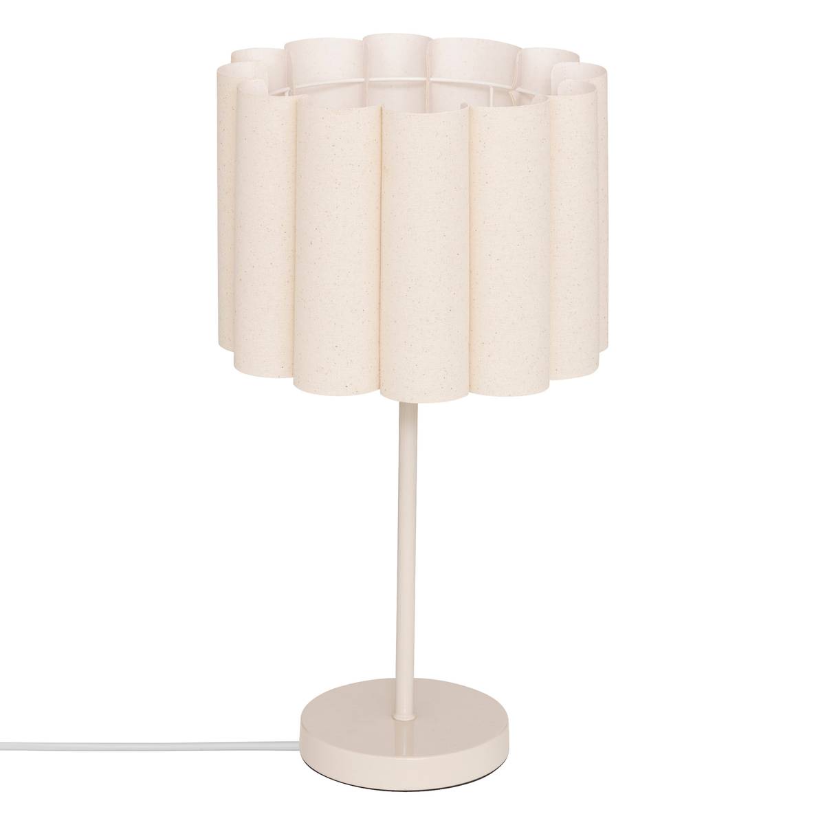 Table Lamp "Rona" Beige, H.49 cm