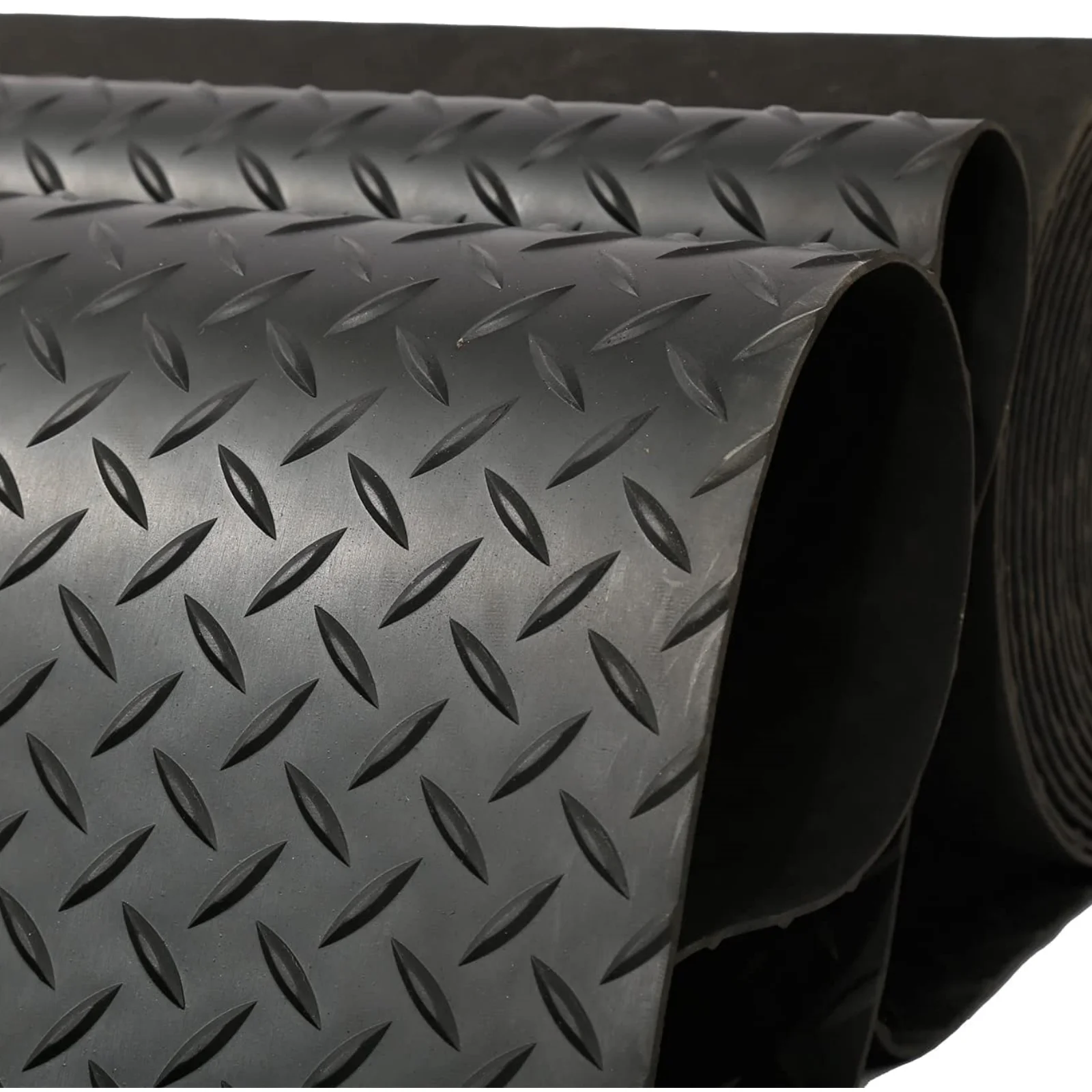 Heavy Duty Garage Flooring Mat Roll 2.5MM Thick Anti-Slip Trailer Floor Covering Raised Mat - Image 10