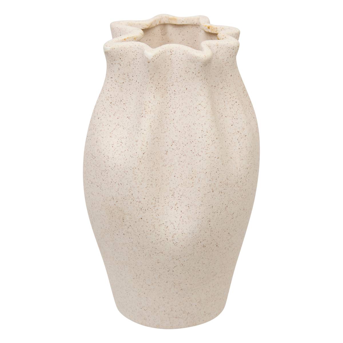 Vase "Grigor" White, H.20,5 cm