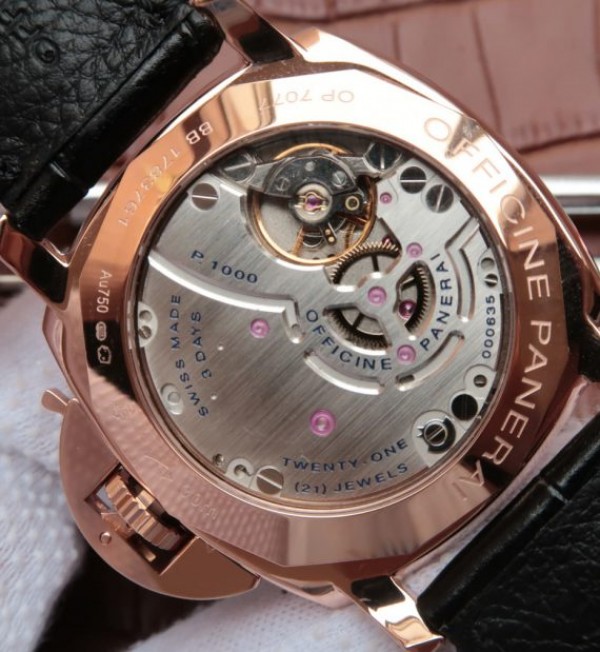 Replica Panerai XF Luminor Due 3 Days PAM677 Acciaio RG P.1000 - Top club