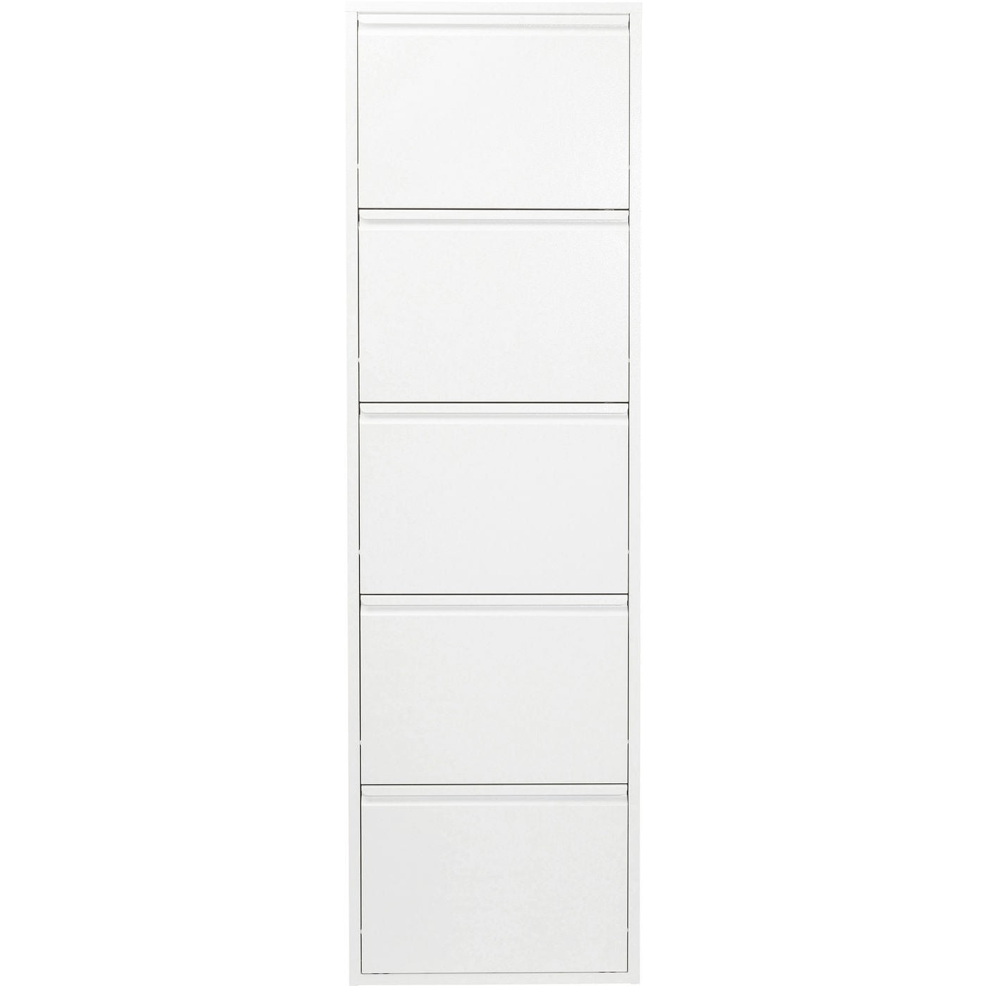 Schoenenkast Caruso wit 5 laden Kare Design