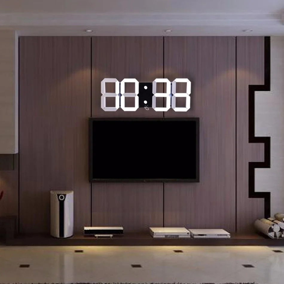 Creative Vintage Digital Wall Clock