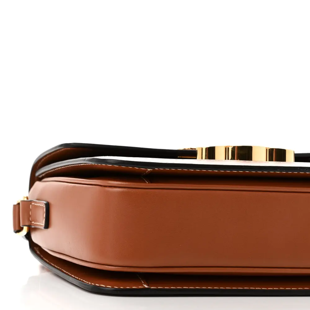 Celine Tan Calfskin Mirror Quality Replica with Gold Hardware1:1High-quality replica